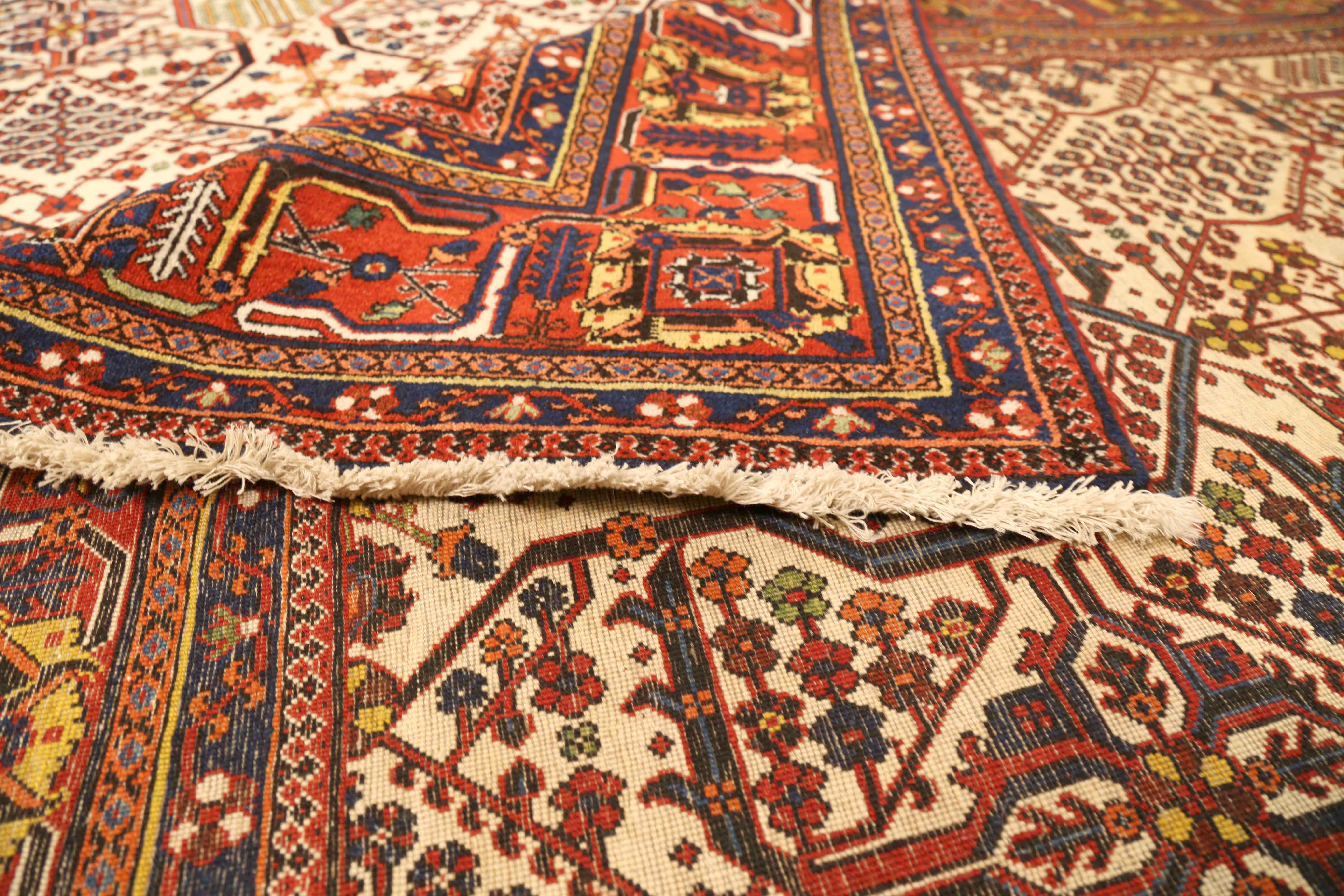 Thumbnail 5 for Antique Persian Traditional Rug 73718