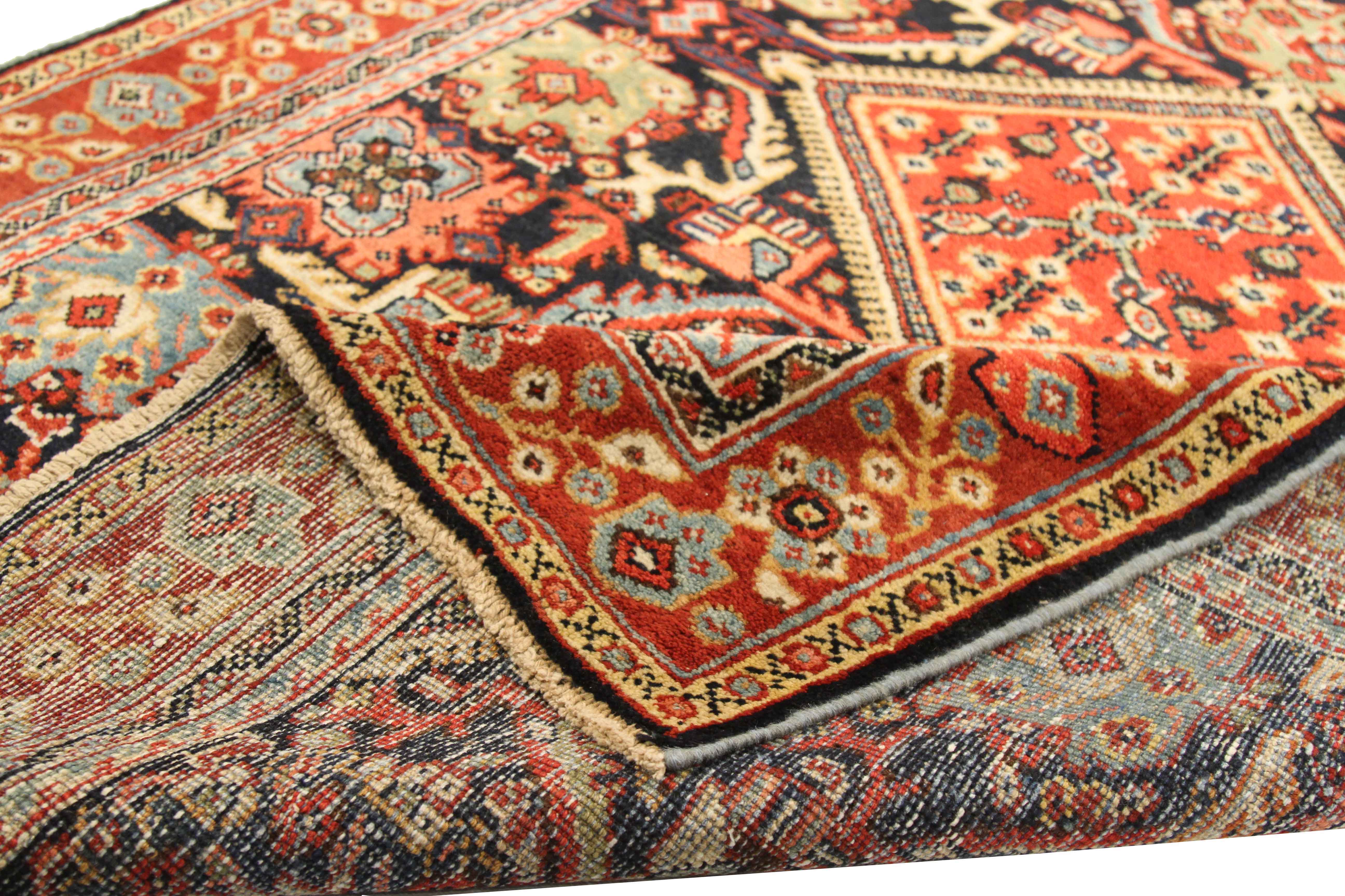 Thumbnail 3 for Antique Persian Sultanabad Traditional Rug 73703