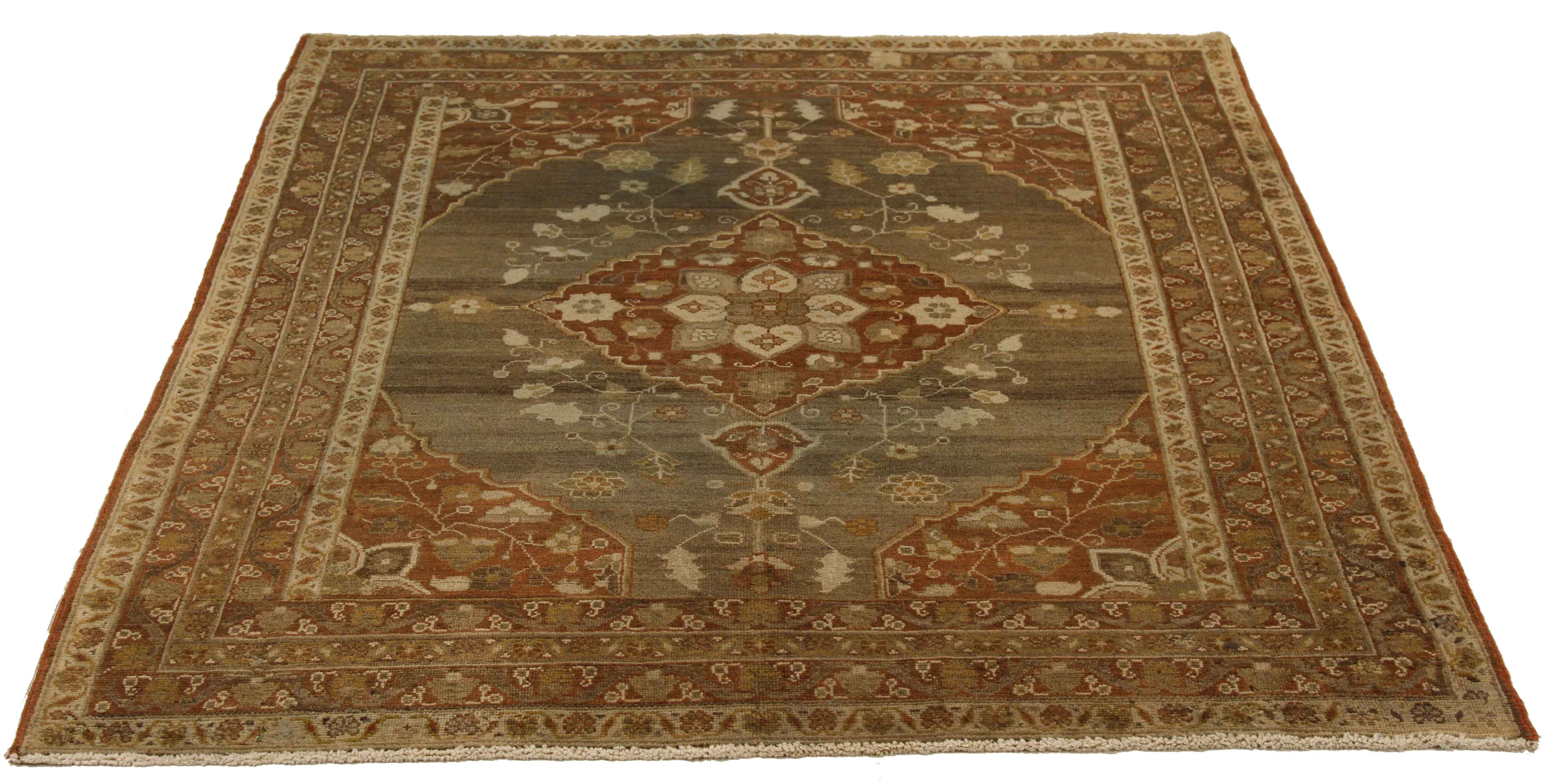 Thumbnail 7 for Antique Persian Transitional Rug 15443