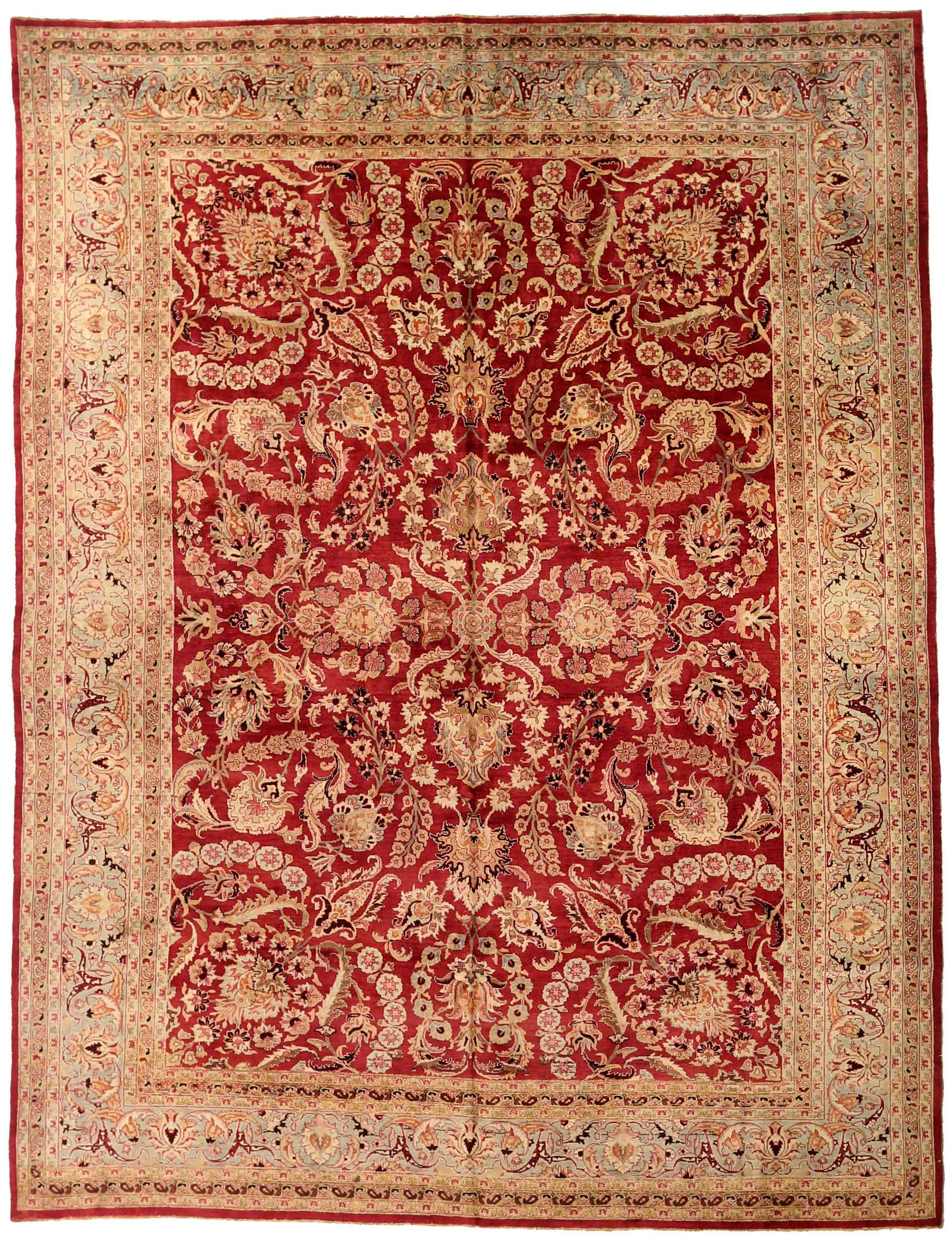 Thumbnail 5 for Antique Persian Mashad Traditional Rug 73865