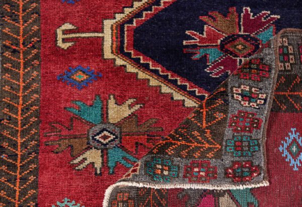 Thumbnail 3 for Antique Persian Azarbaijan Traditional Rug 91435
