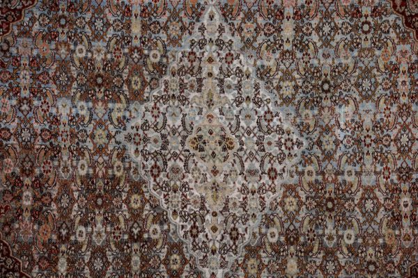 Thumbnail 3 for Antique Persian Bijar Traditional Rug 91635