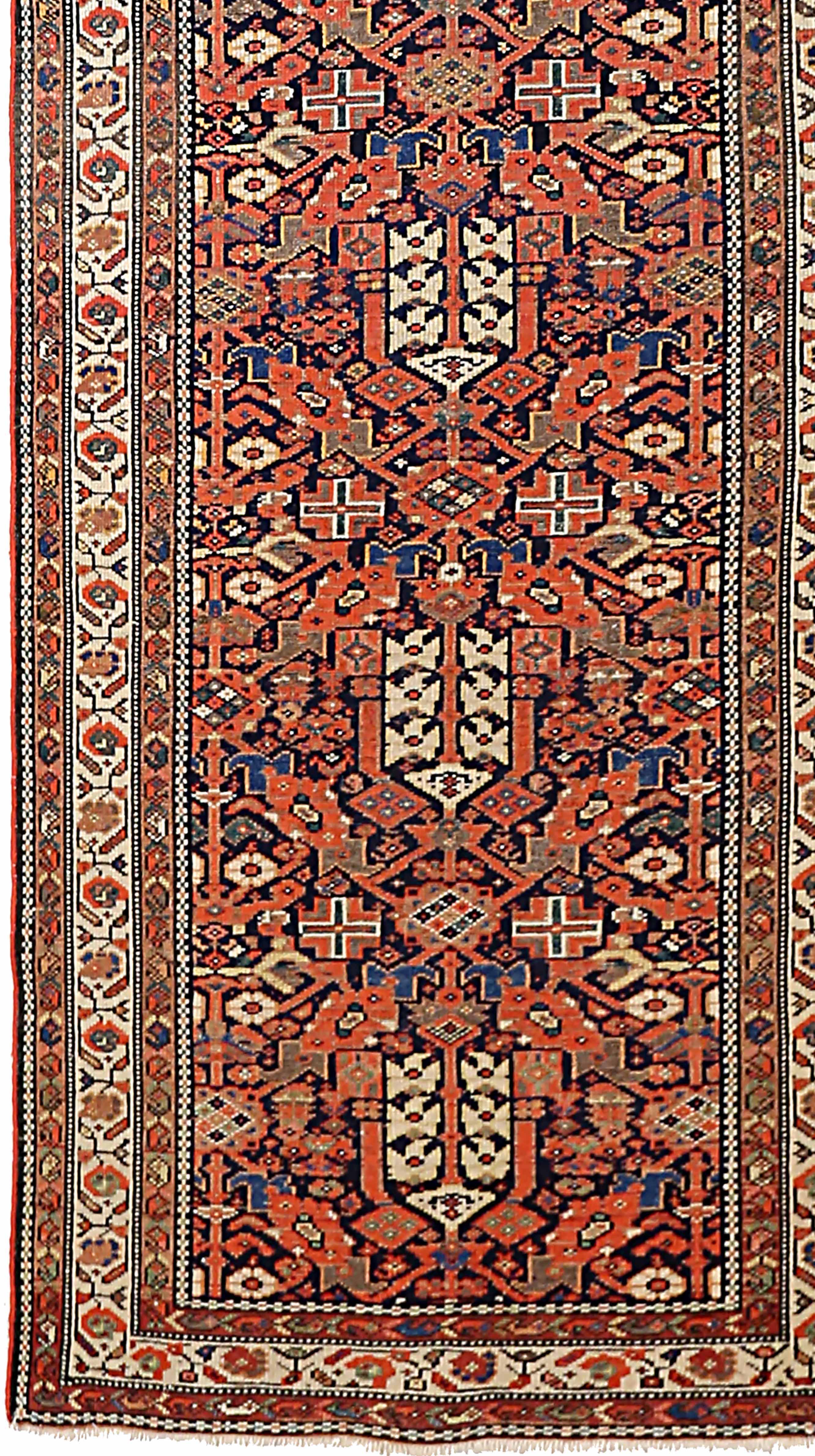 Thumbnail 5 for Antique Persian Malayer Traditional Rug 73925