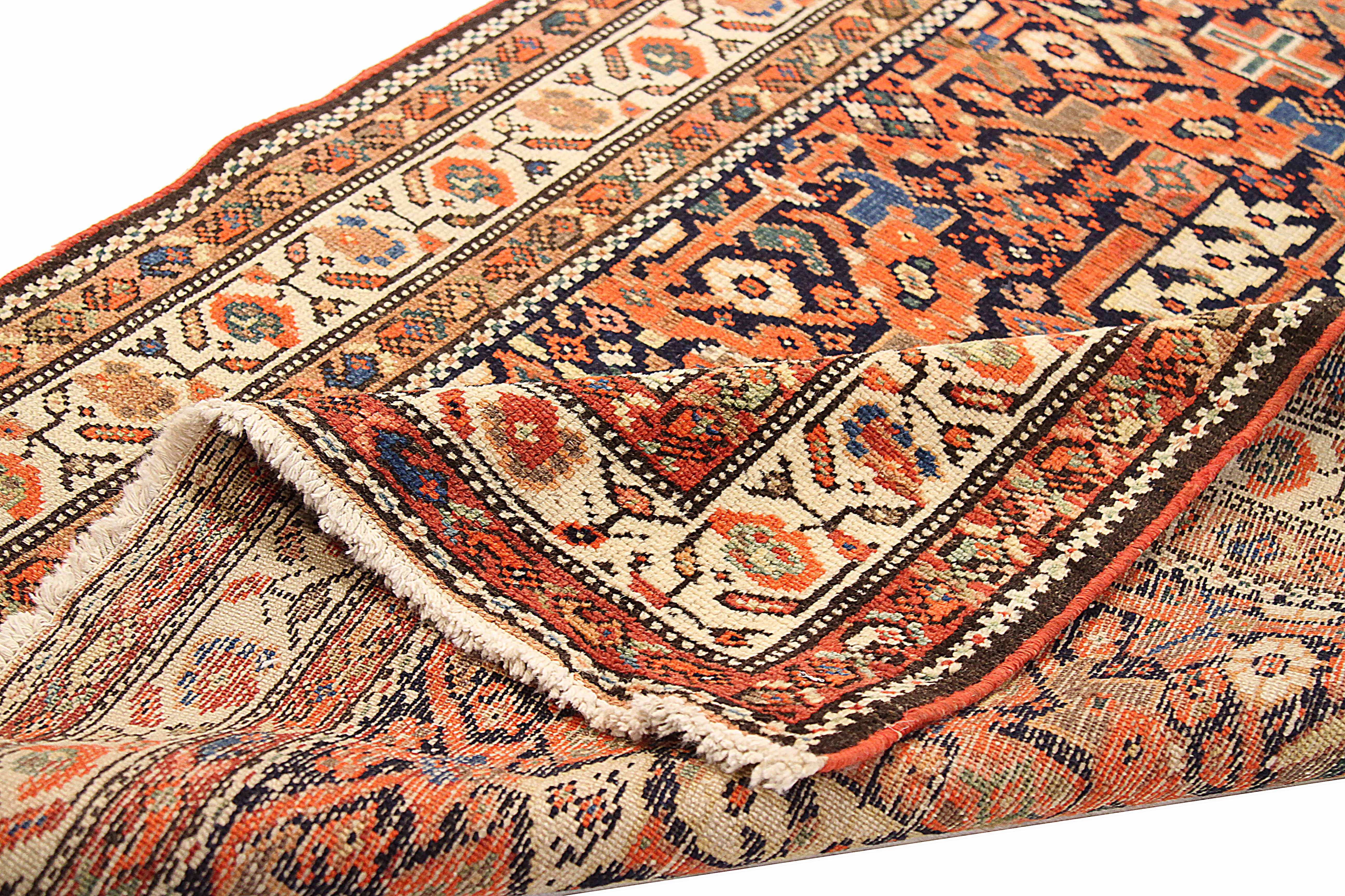 Thumbnail 2 for Antique Persian Malayer Traditional Rug 73925