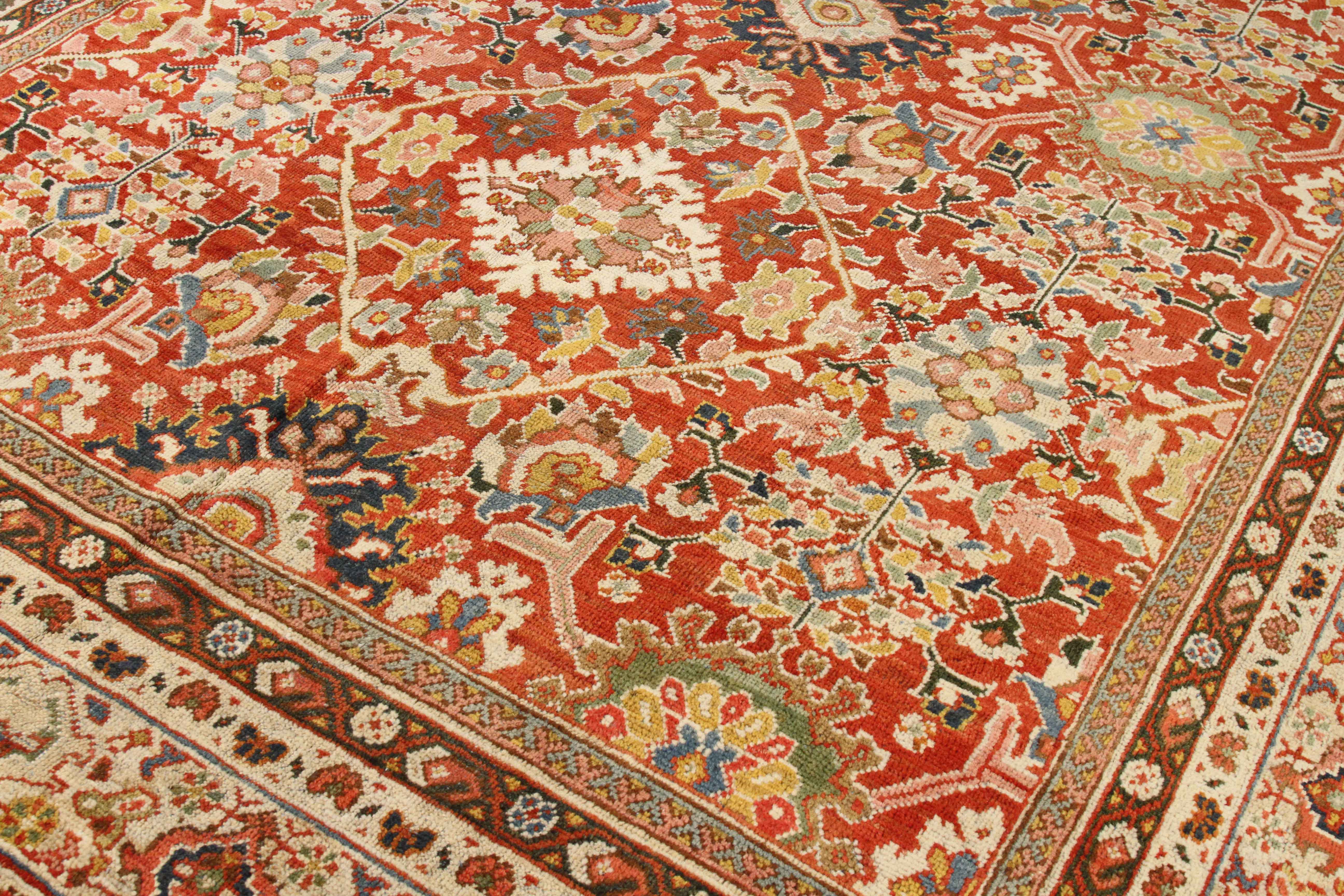 Thumbnail 2 for Antique Persian Sultanabad Traditional Rug 73931