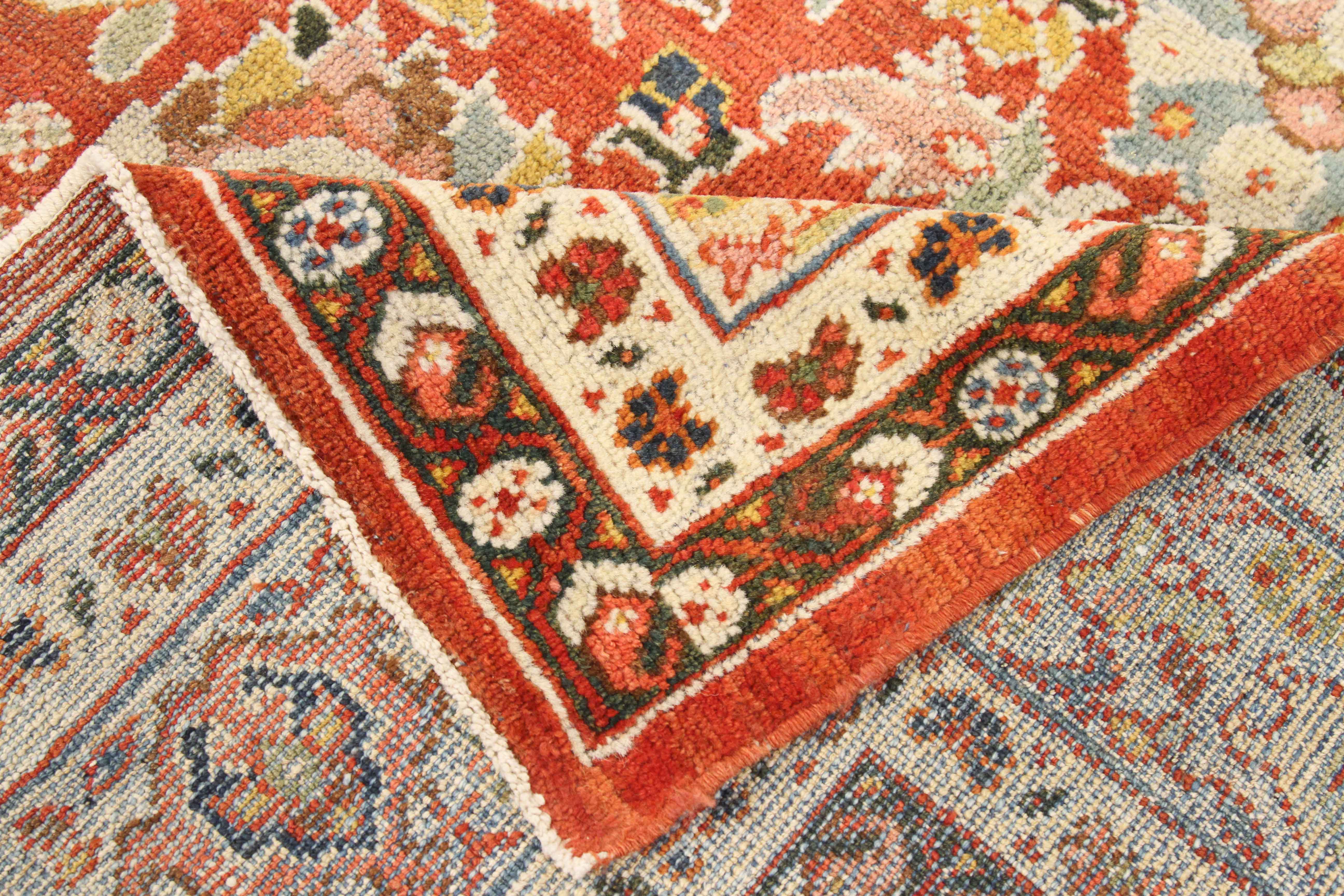 Thumbnail 3 for Antique Persian Sultanabad Traditional Rug 73931