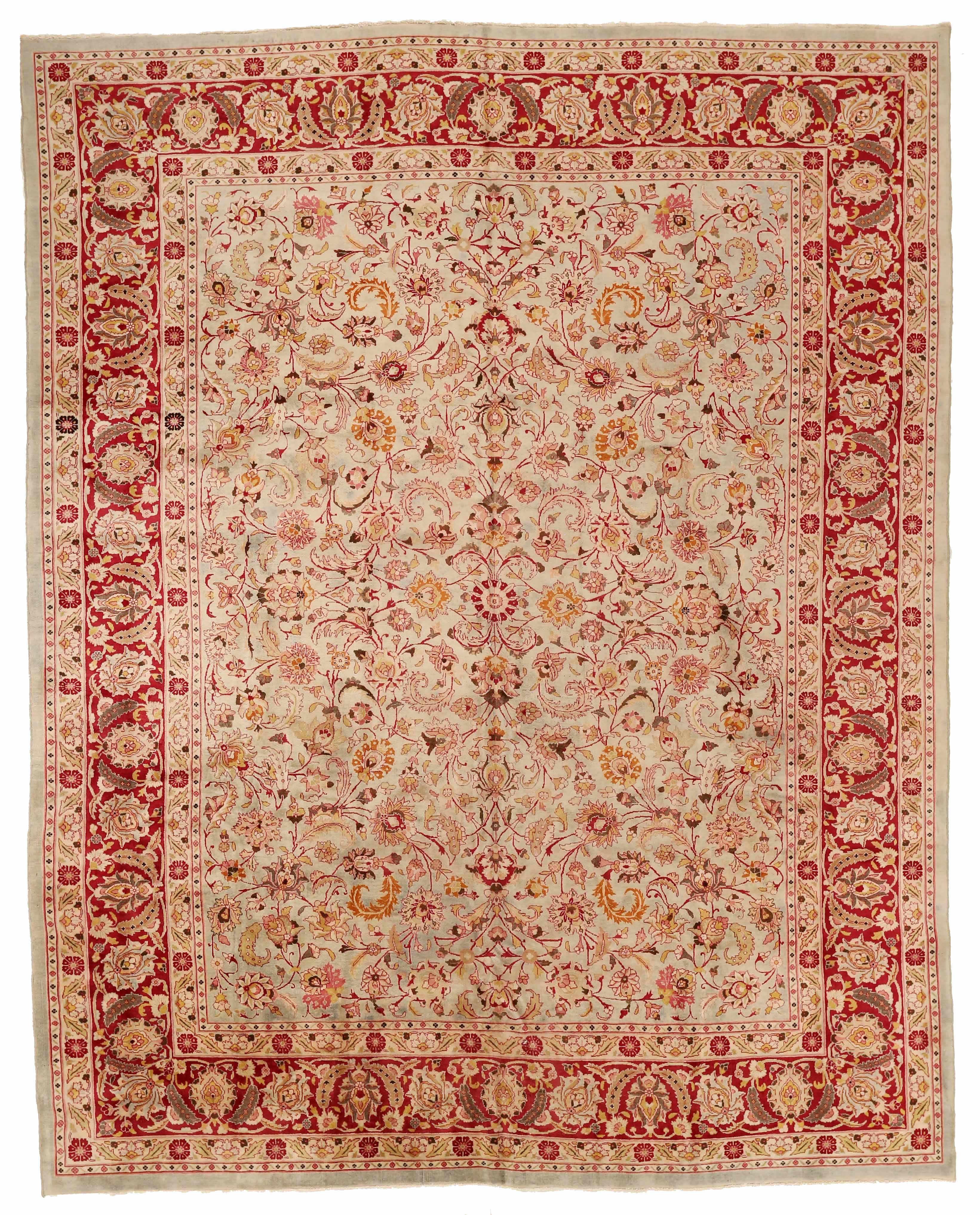 Thumbnail 6 for Antique Persian Mashad Traditional Rug 73909