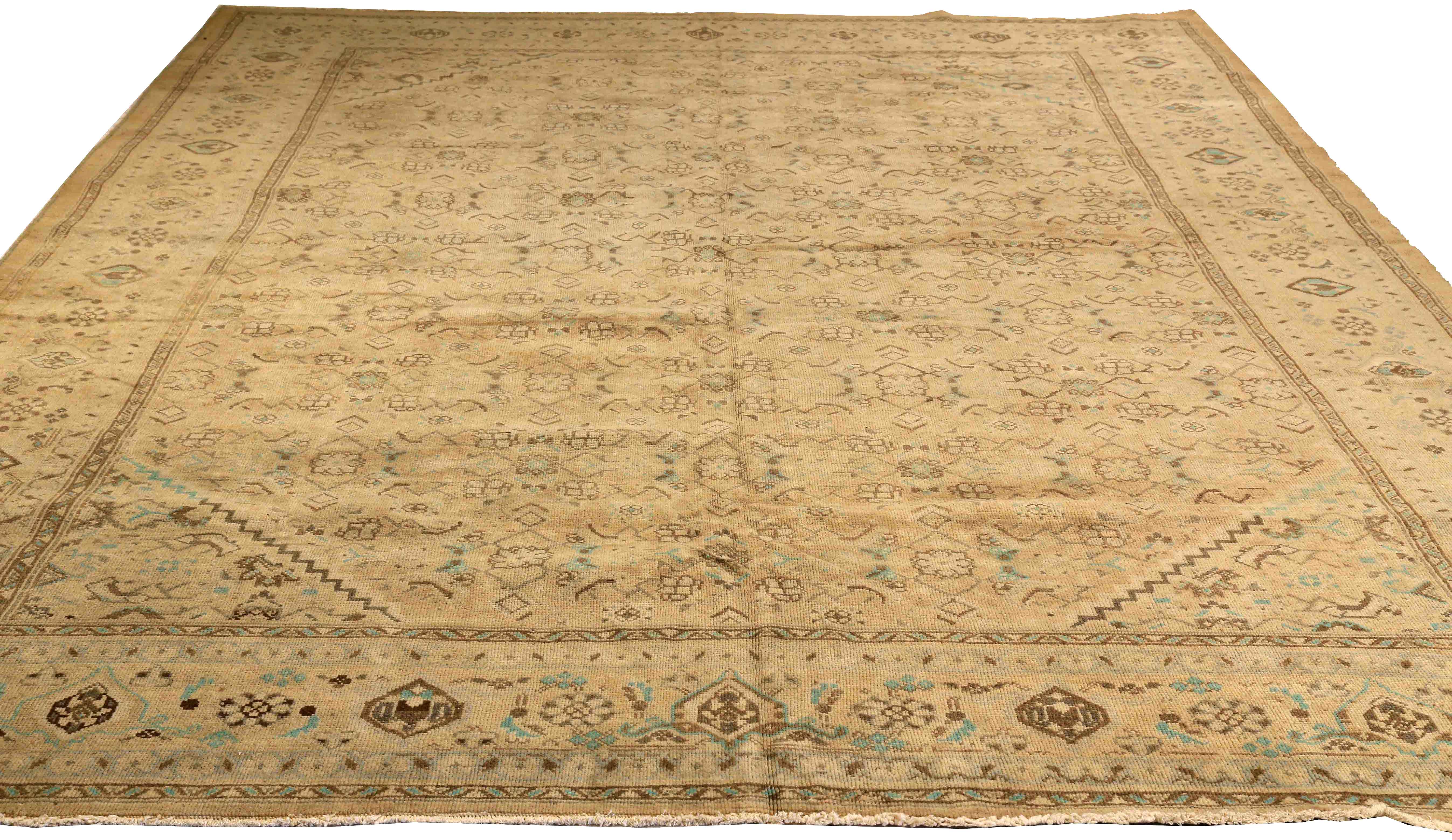Thumbnail 11 for Antique Persian Mahal Modern / Contemporary Rug 73979