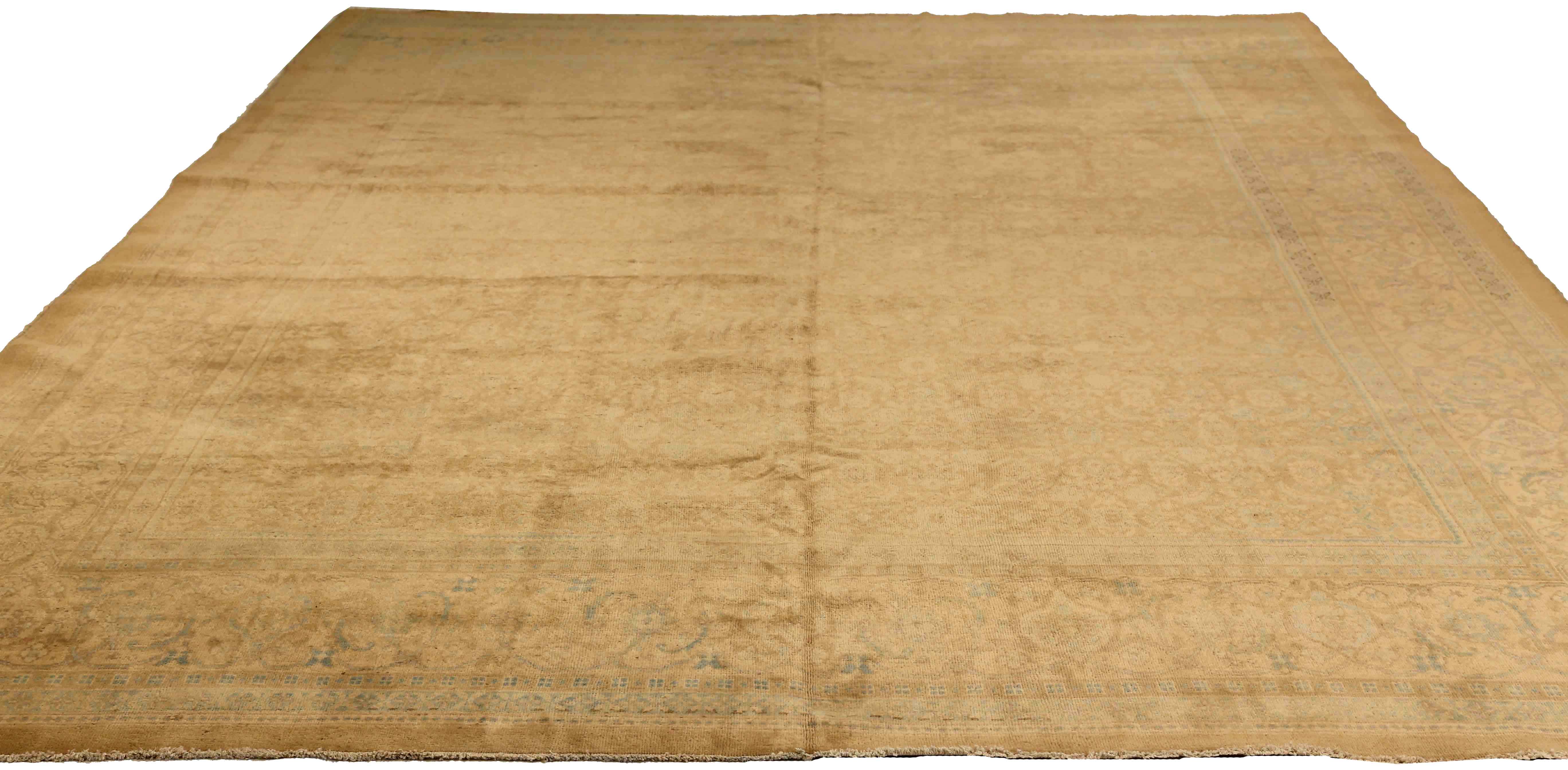 Thumbnail 5 for Antique Persian Mahal Transitional Rug 73981