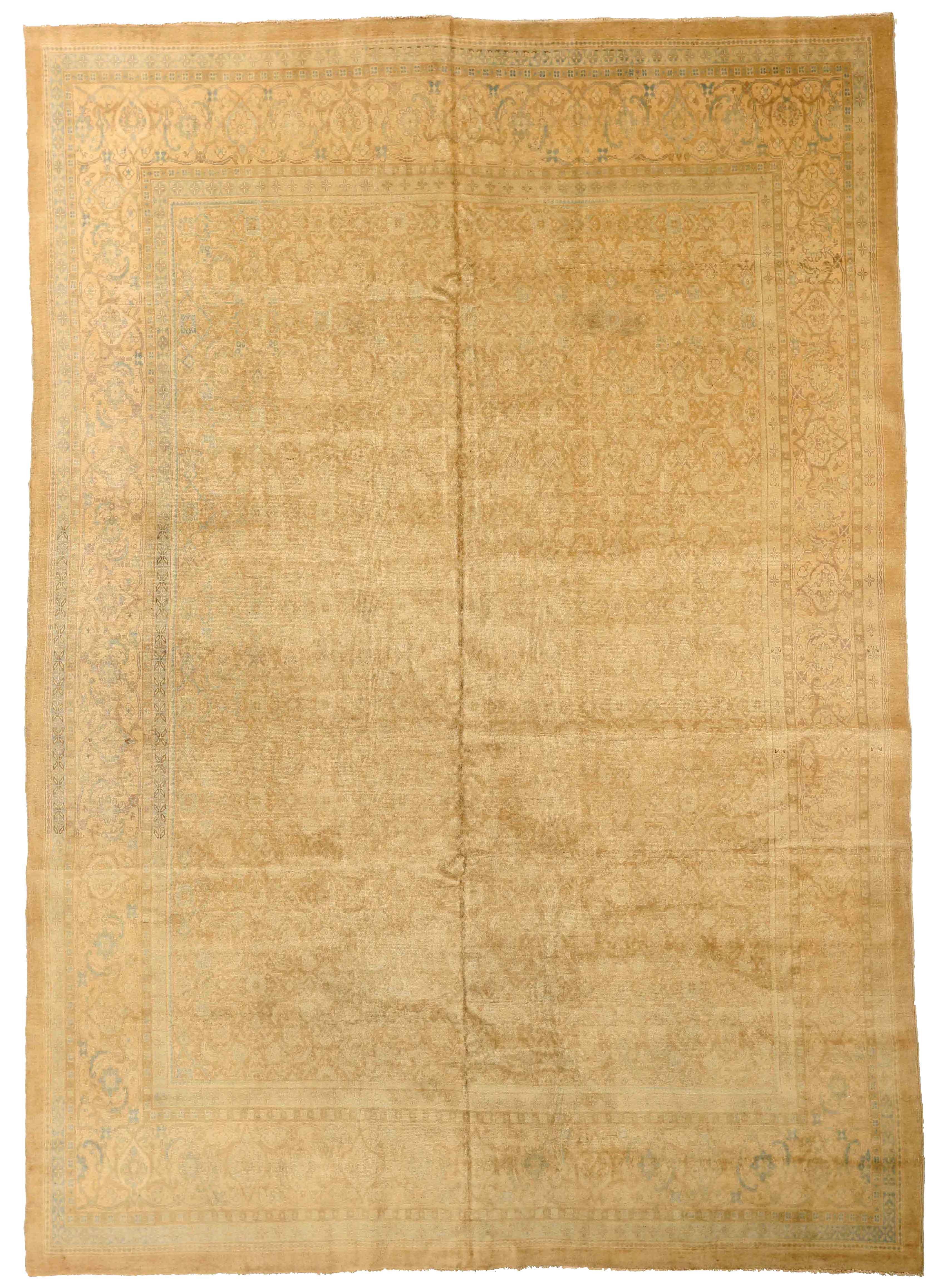 Thumbnail 3 for Antique Persian Mahal Transitional Rug 73981