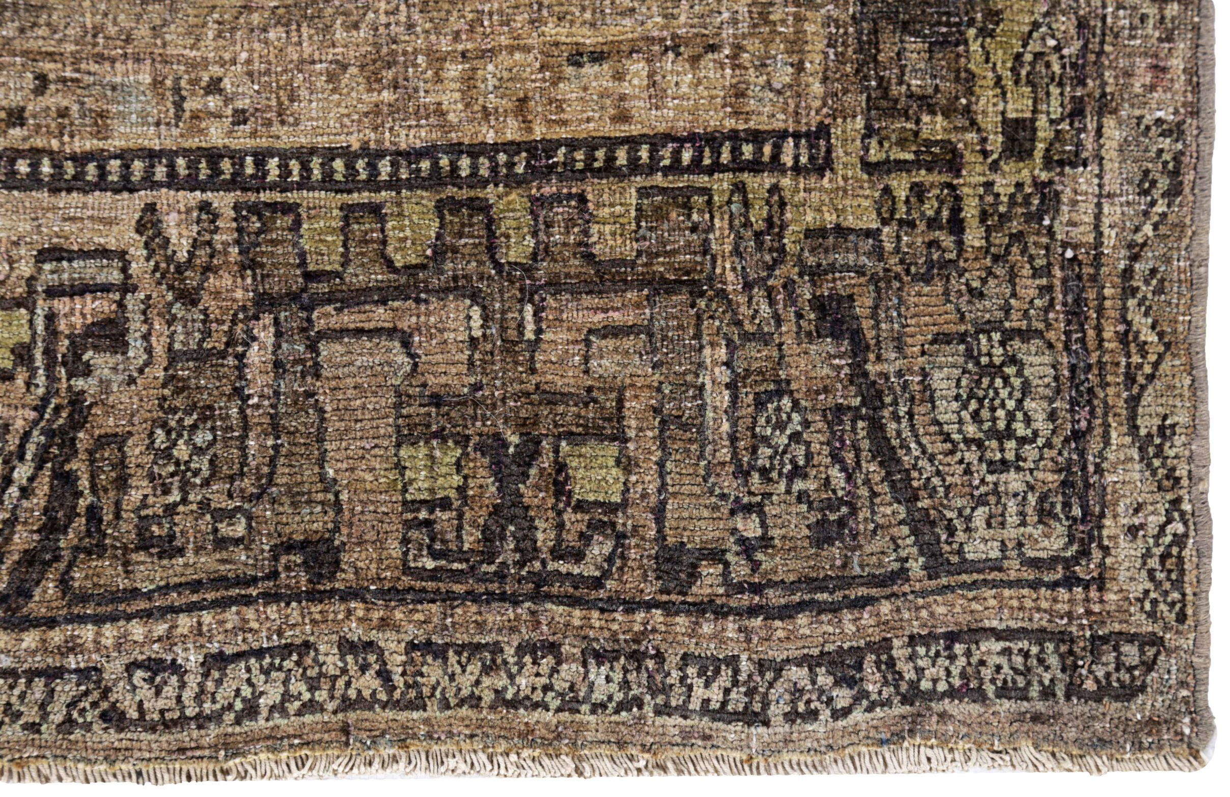Thumbnail 4 for Antique Persian Bijar Transitional Rug 91466