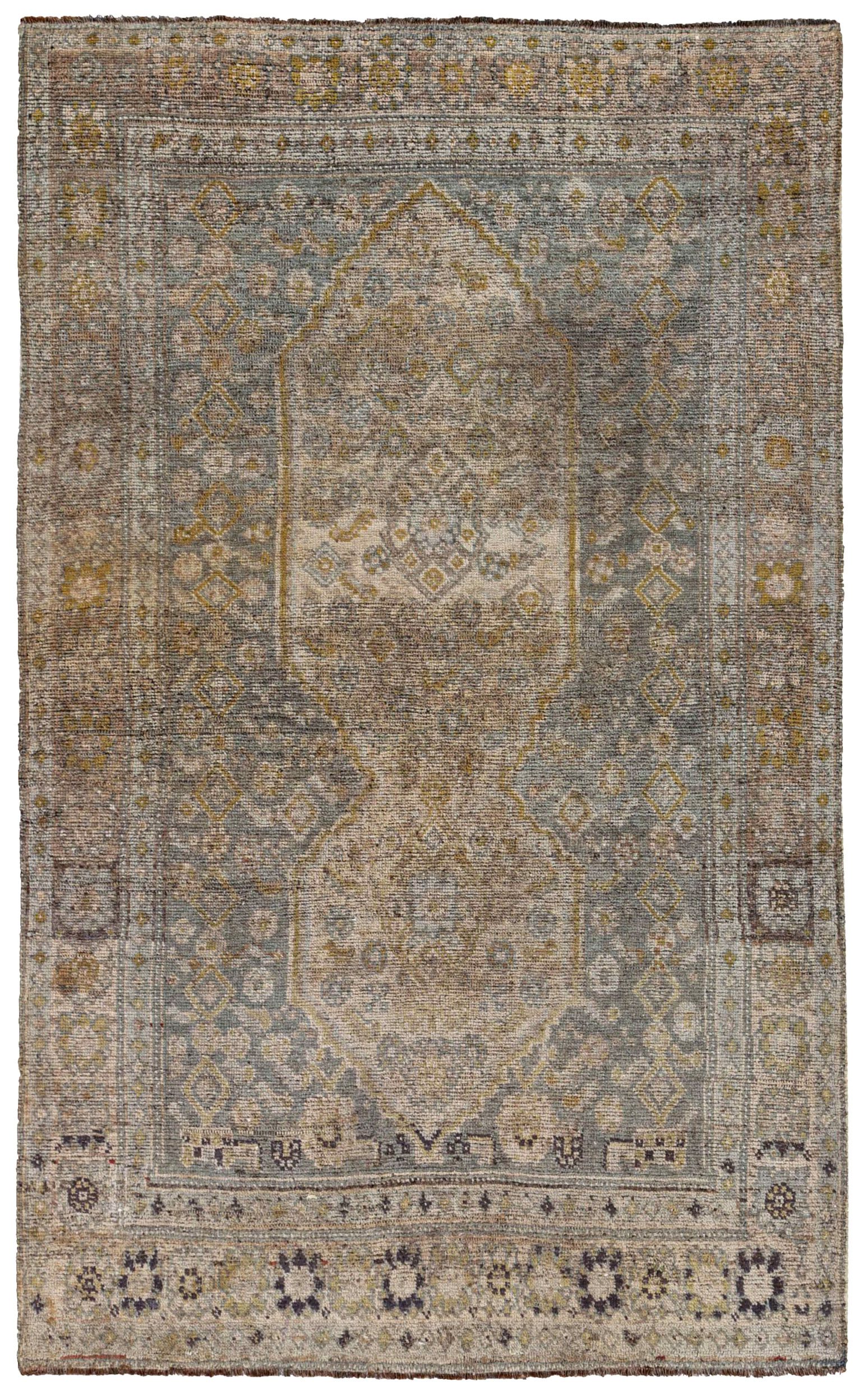 Thumbnail 7 for Antique Persian Bijar Transitional Rug 91464