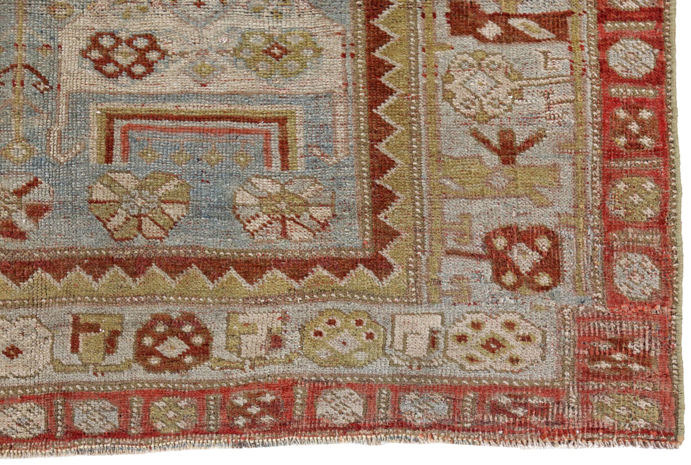 Thumbnail 8 for Antique Persian Bijar Transitional Rug 91460