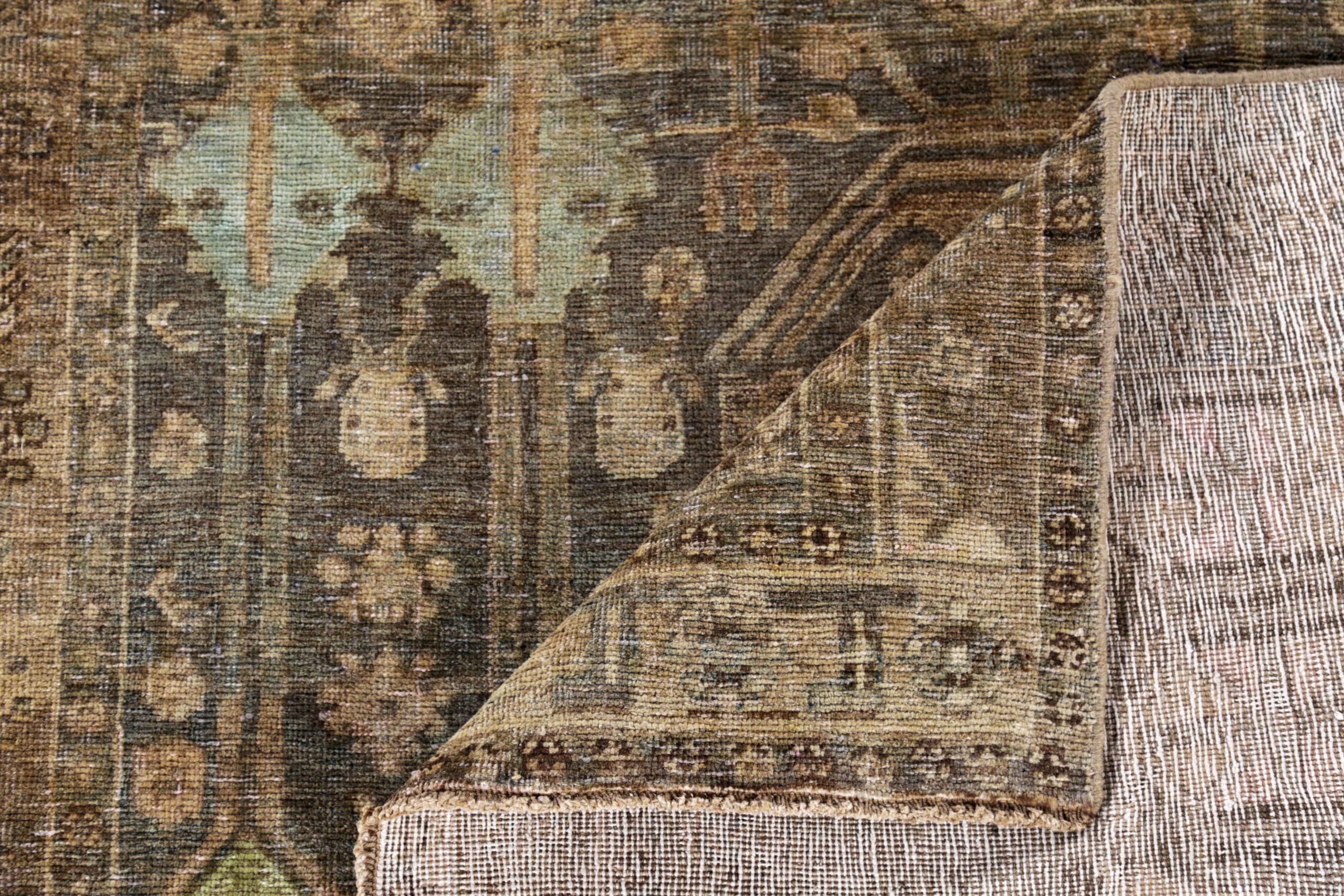 Thumbnail 4 for Antique Persian Bijar Transitional Rug 91452