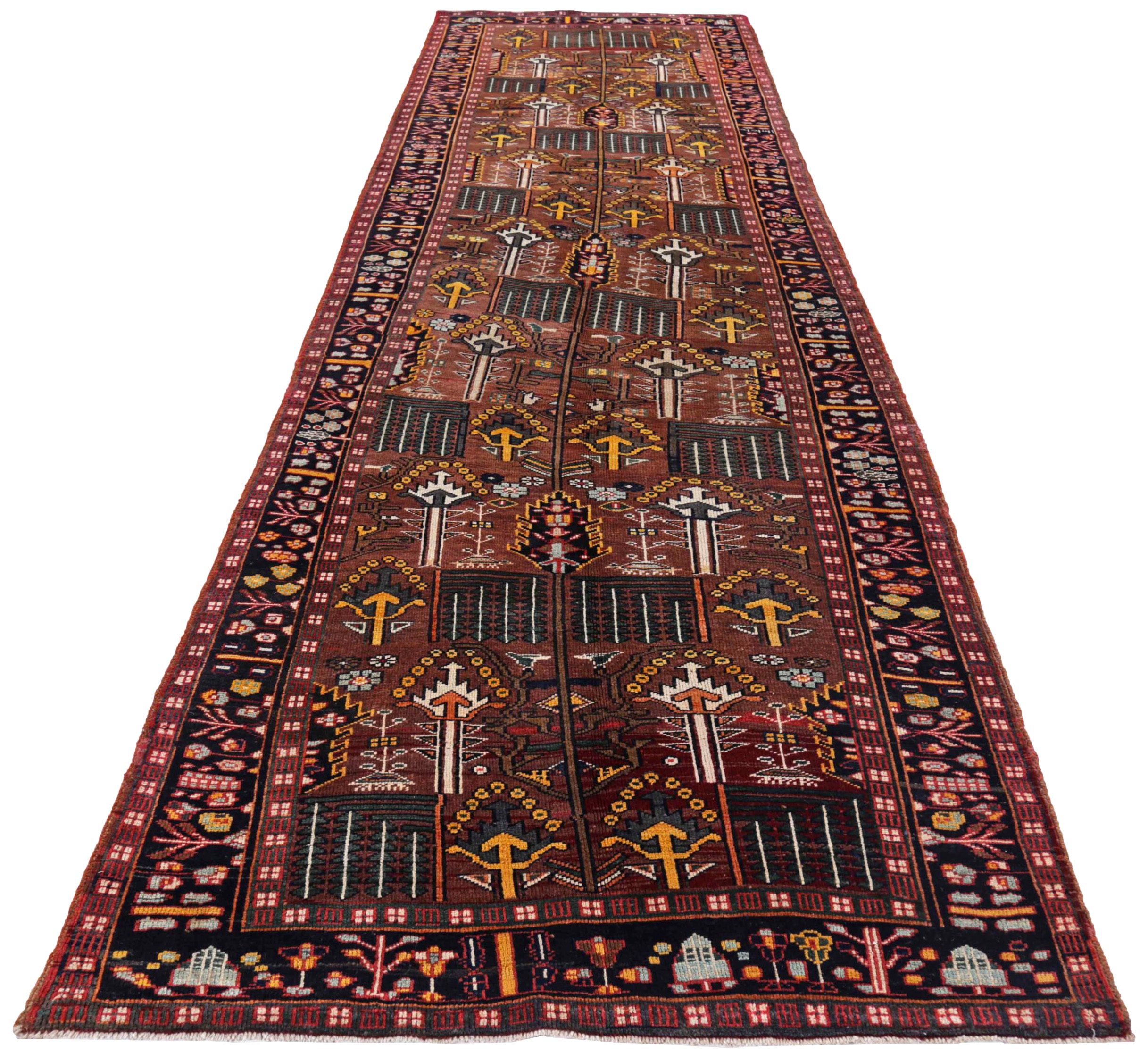 Thumbnail 7 for Antique Persian Bijar Transitional Rug 91437