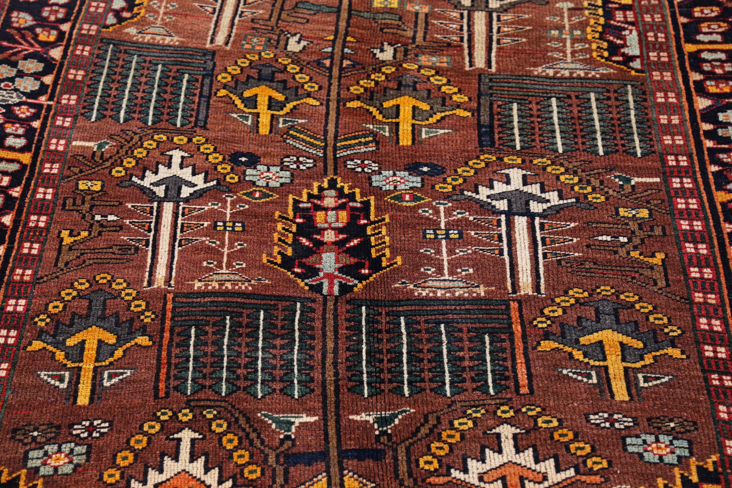 Thumbnail 5 for Antique Persian Bijar Transitional Rug 91437