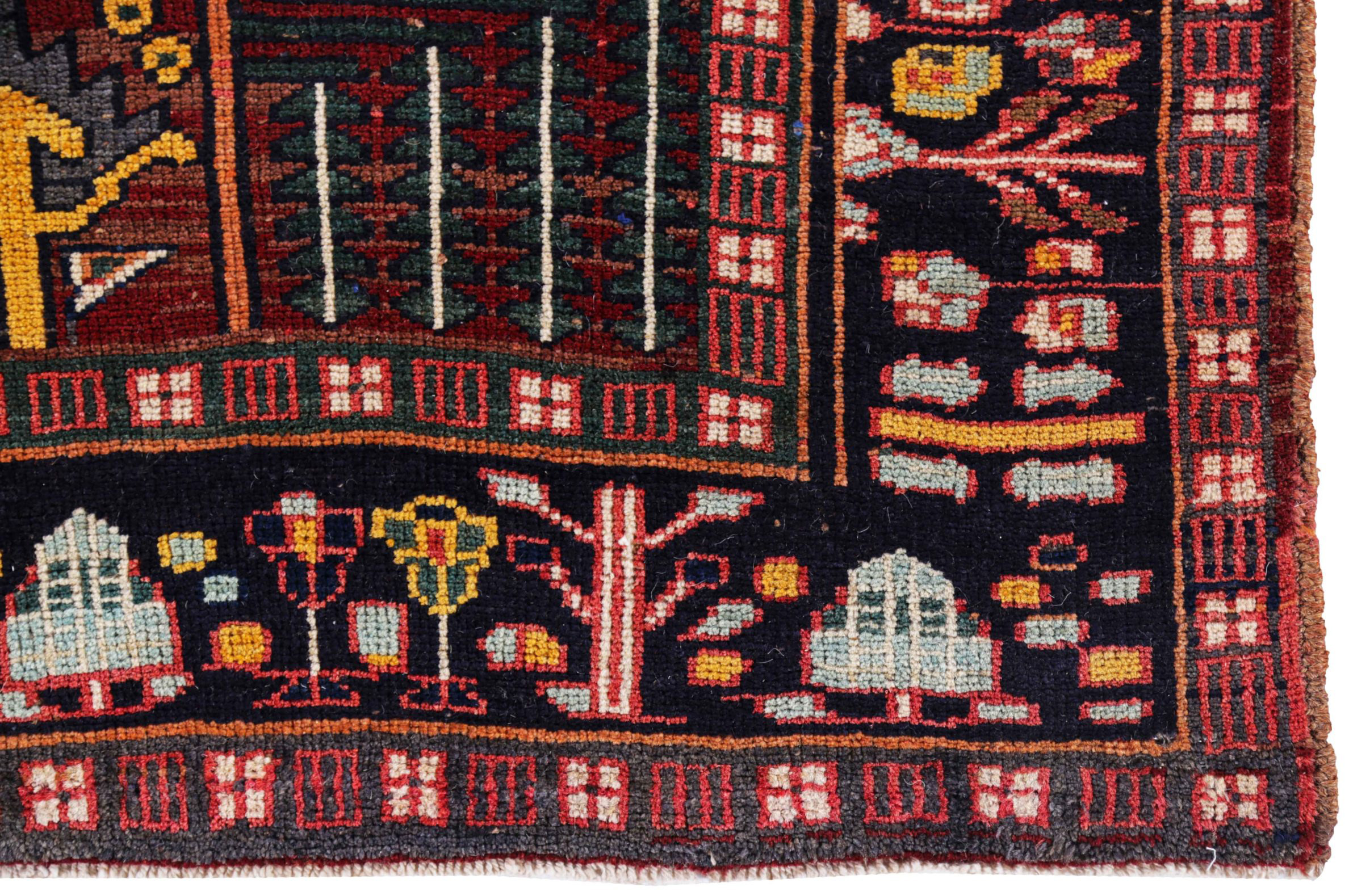 Thumbnail 3 for Antique Persian Bijar Transitional Rug 91437