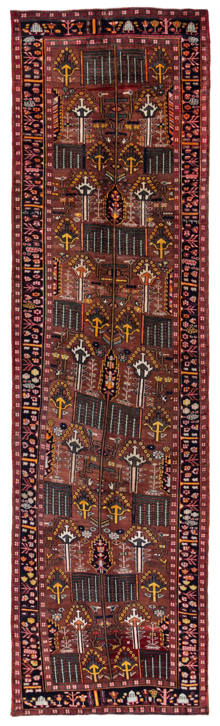Thumbnail 6 for Antique Persian Bijar Transitional Rug 91437