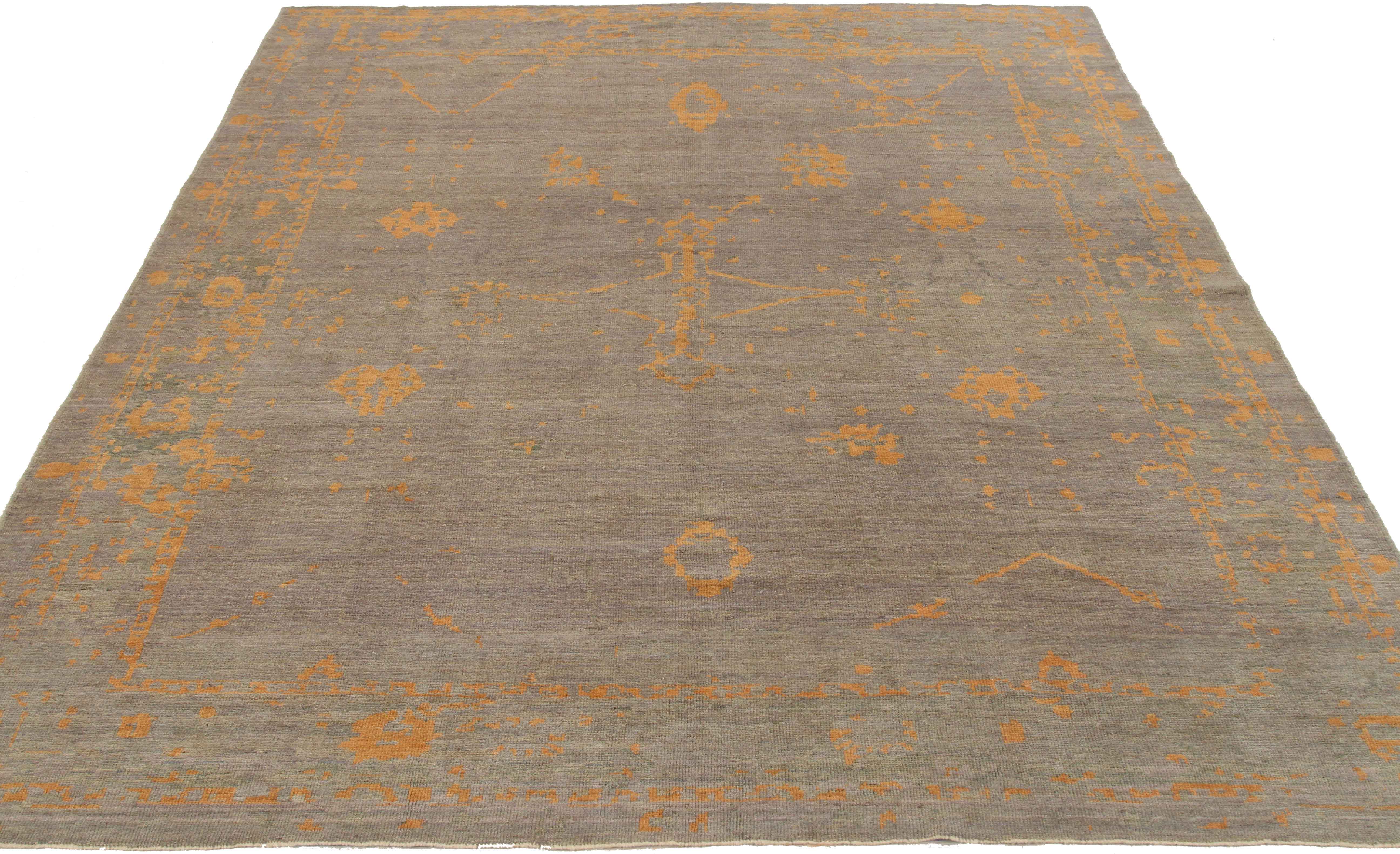 Thumbnail 9 for Persian Oushak Transitional Rug 69043