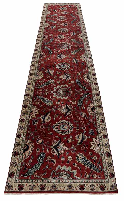 Thumbnail 5 for Antique Persian Tabriz Traditional Rug 91579