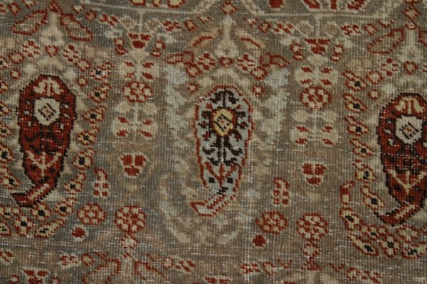 Thumbnail 6 for Antique Persian Tabriz Traditional Rug 91752