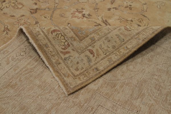 Thumbnail 3 for Antique Persian Tabriz Traditional Rug 91753