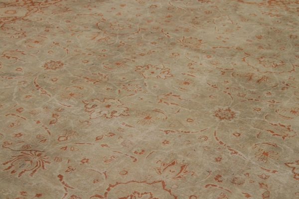 Thumbnail 6 for Antique Persian Tabriz Traditional Rug 91755