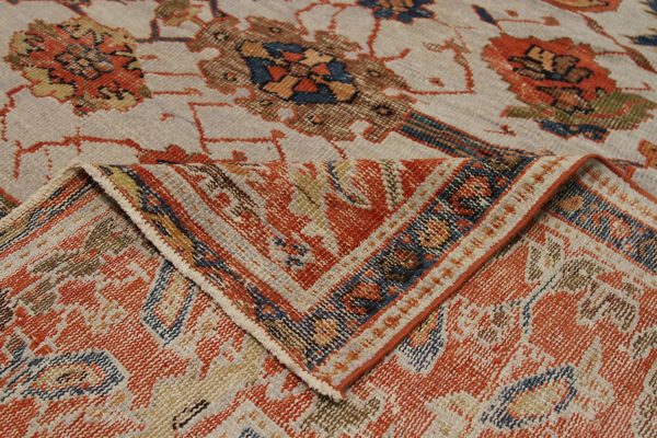 Thumbnail 3 for Antique Persian Sultanabad Traditional Rug 91756