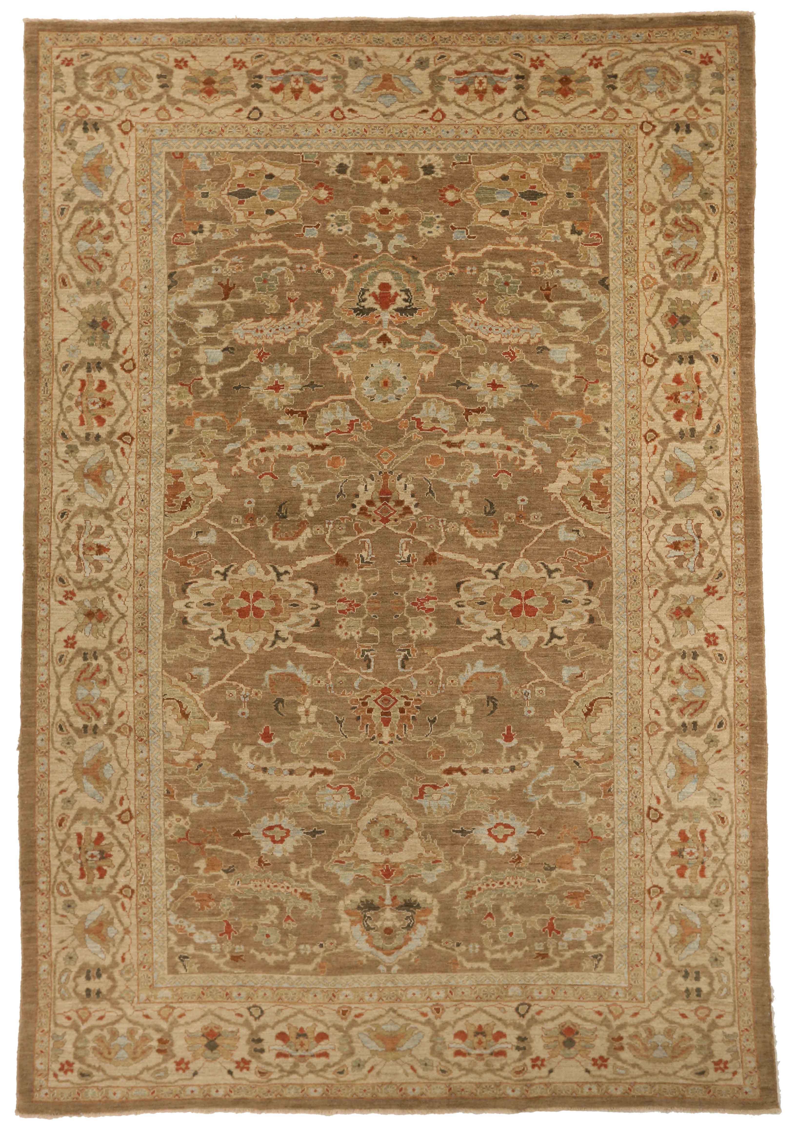 Thumbnail 3 for Antique Persian Sultanabad Traditional Rug 15472