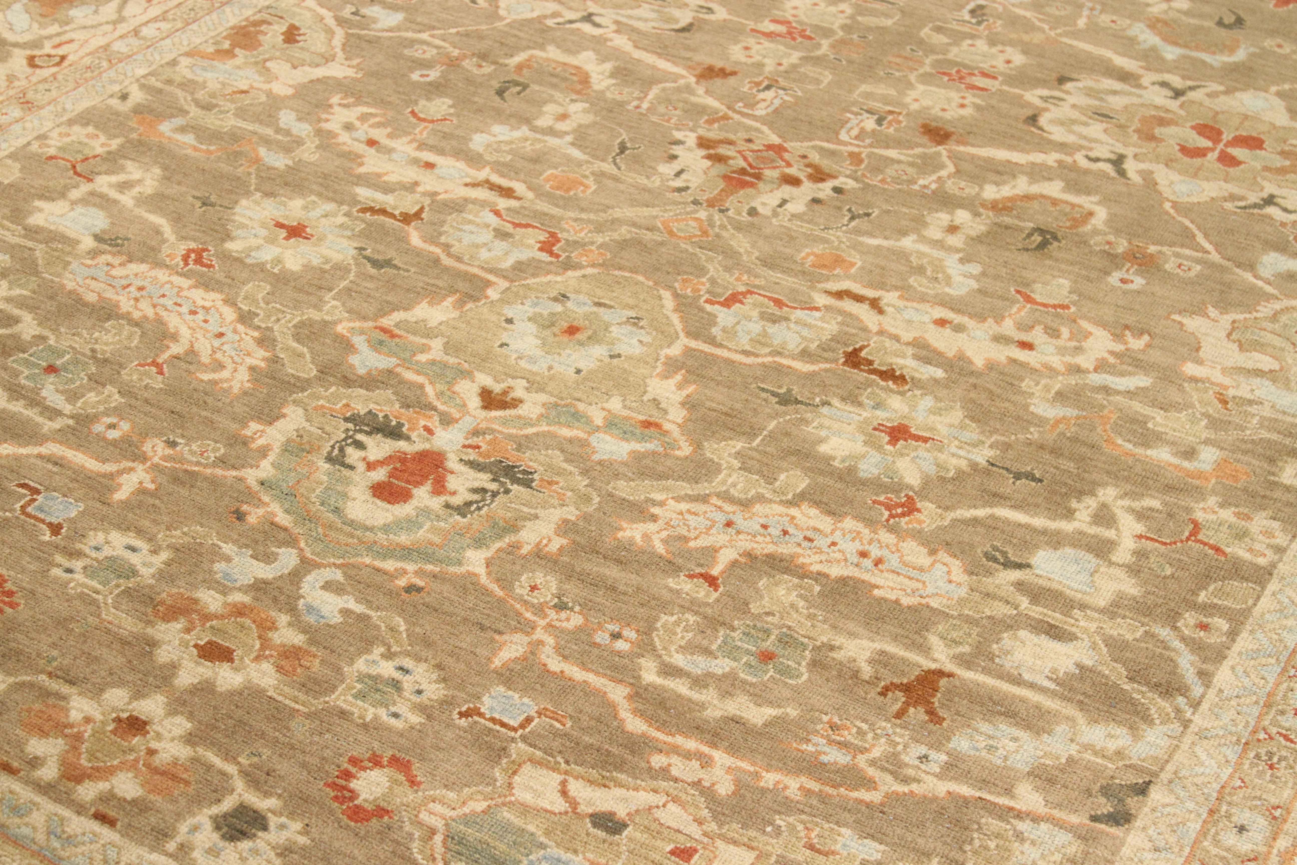 Thumbnail 2 for Antique Persian Sultanabad Traditional Rug 15472