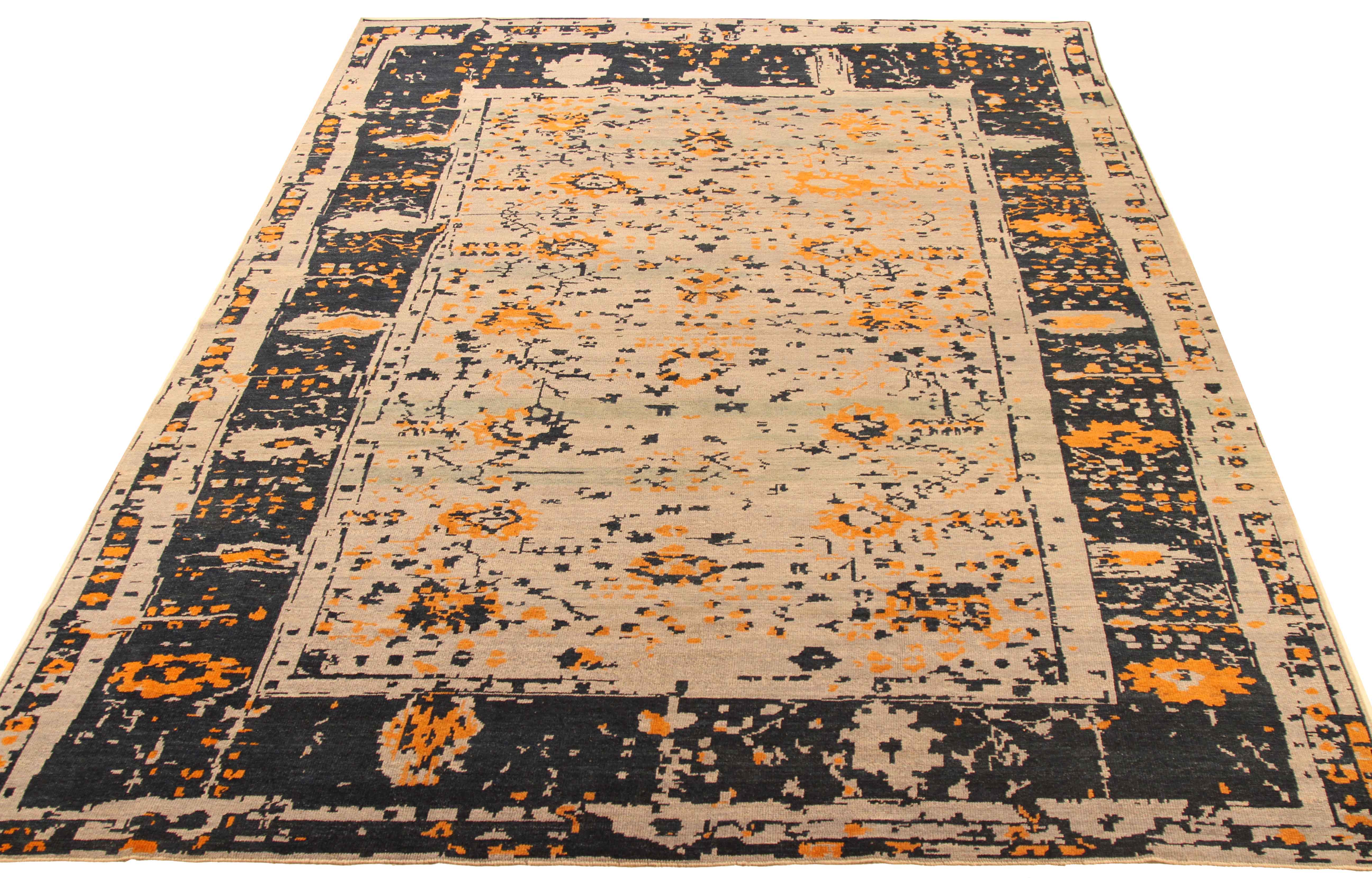 Thumbnail 6 for Persian Oushak Transitional Rug 69132