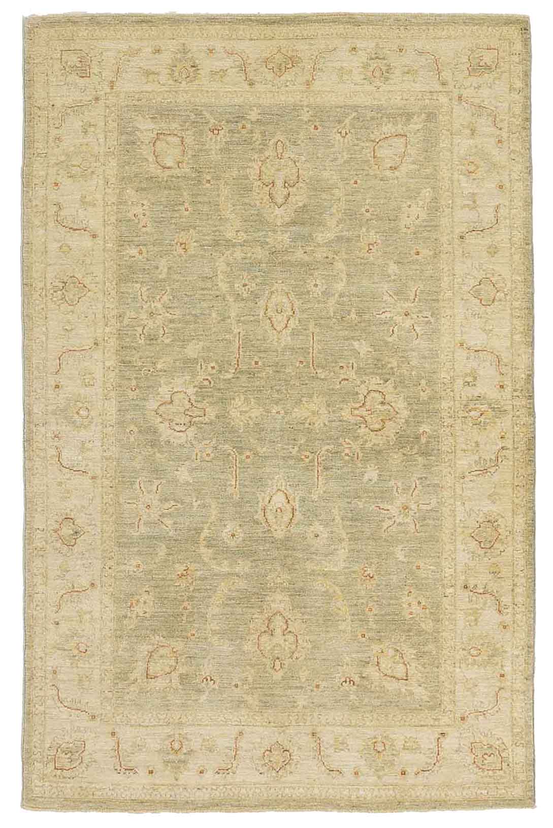 Thumbnail 15 for Afghanistan Tabriz Transitional Rug 15565