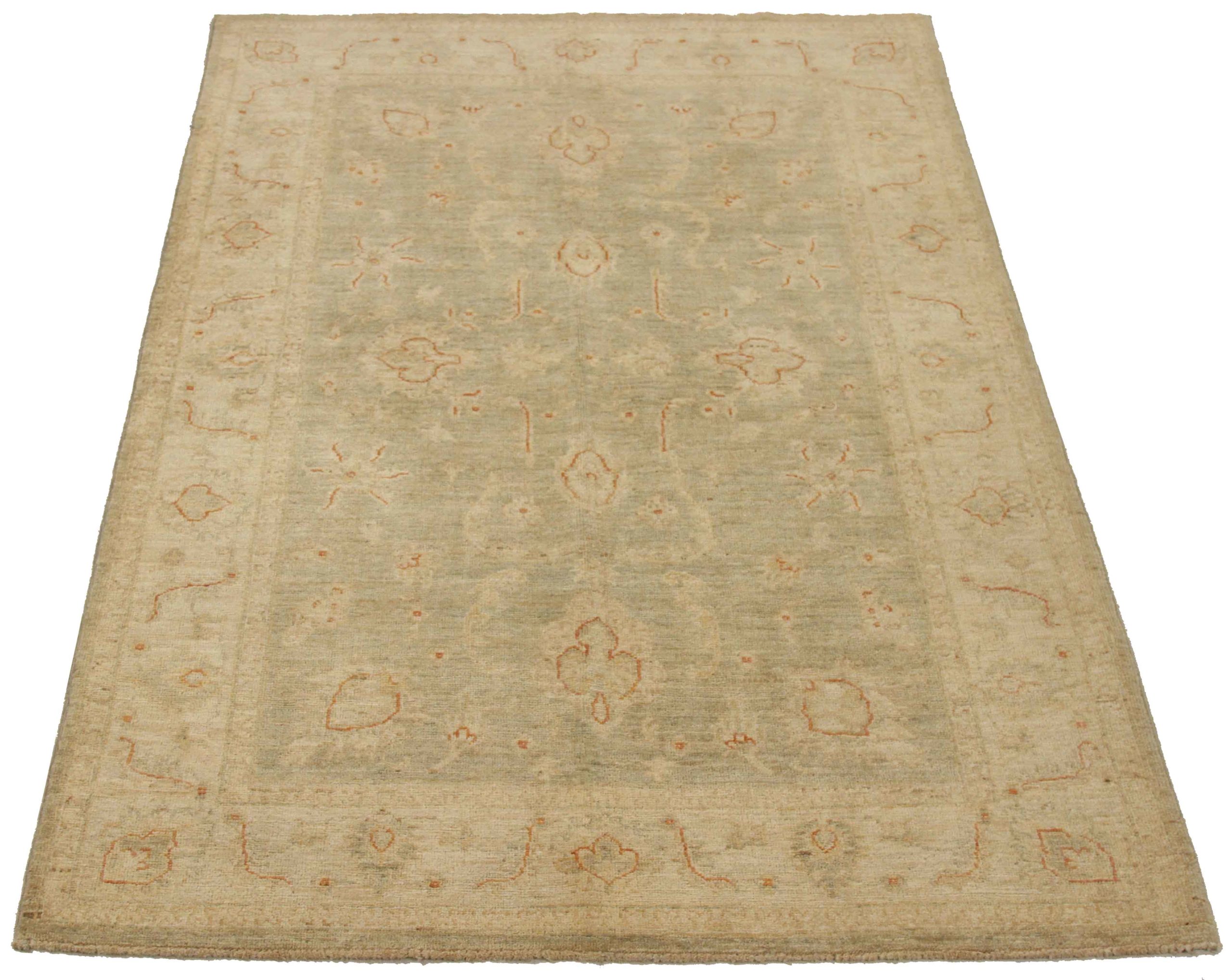 Thumbnail 6 for Afghanistan Tabriz Transitional Rug 15565