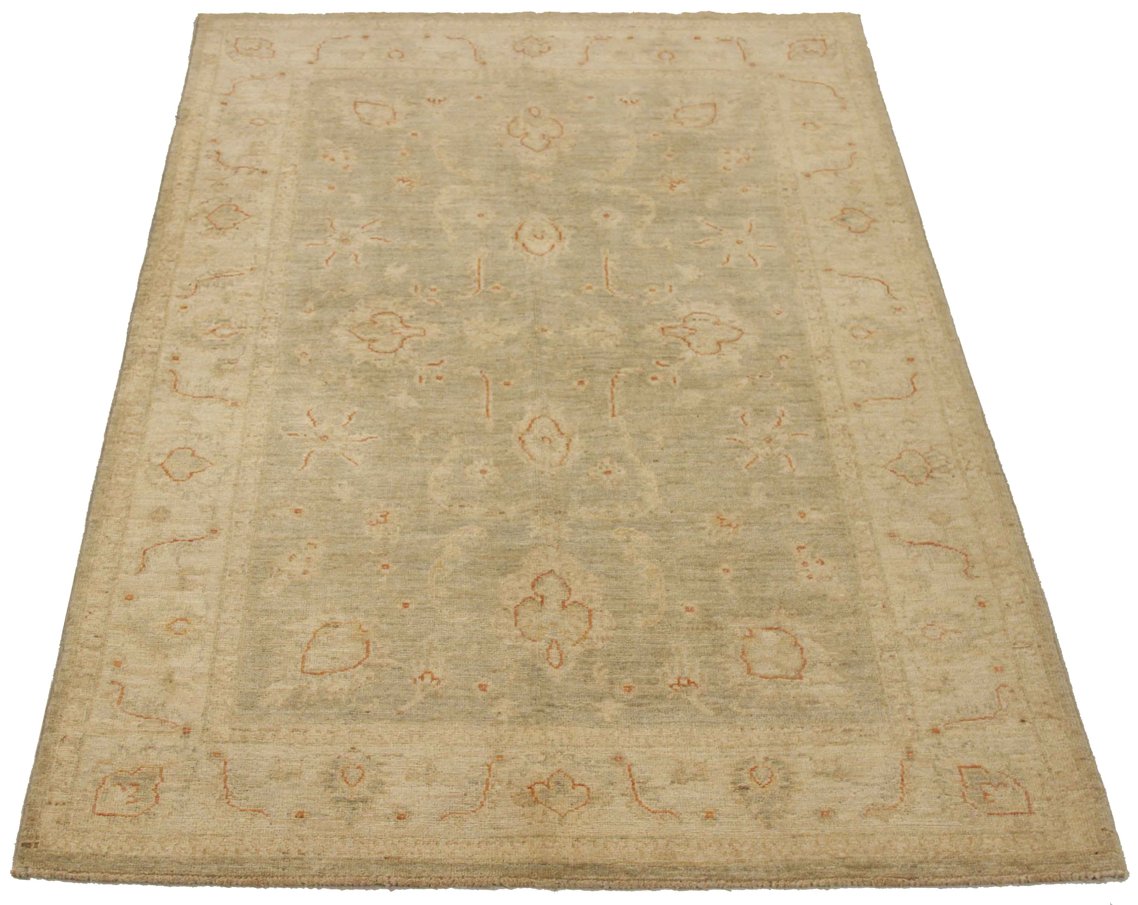 Thumbnail 10 for Afghanistan Tabriz Transitional Rug 15565