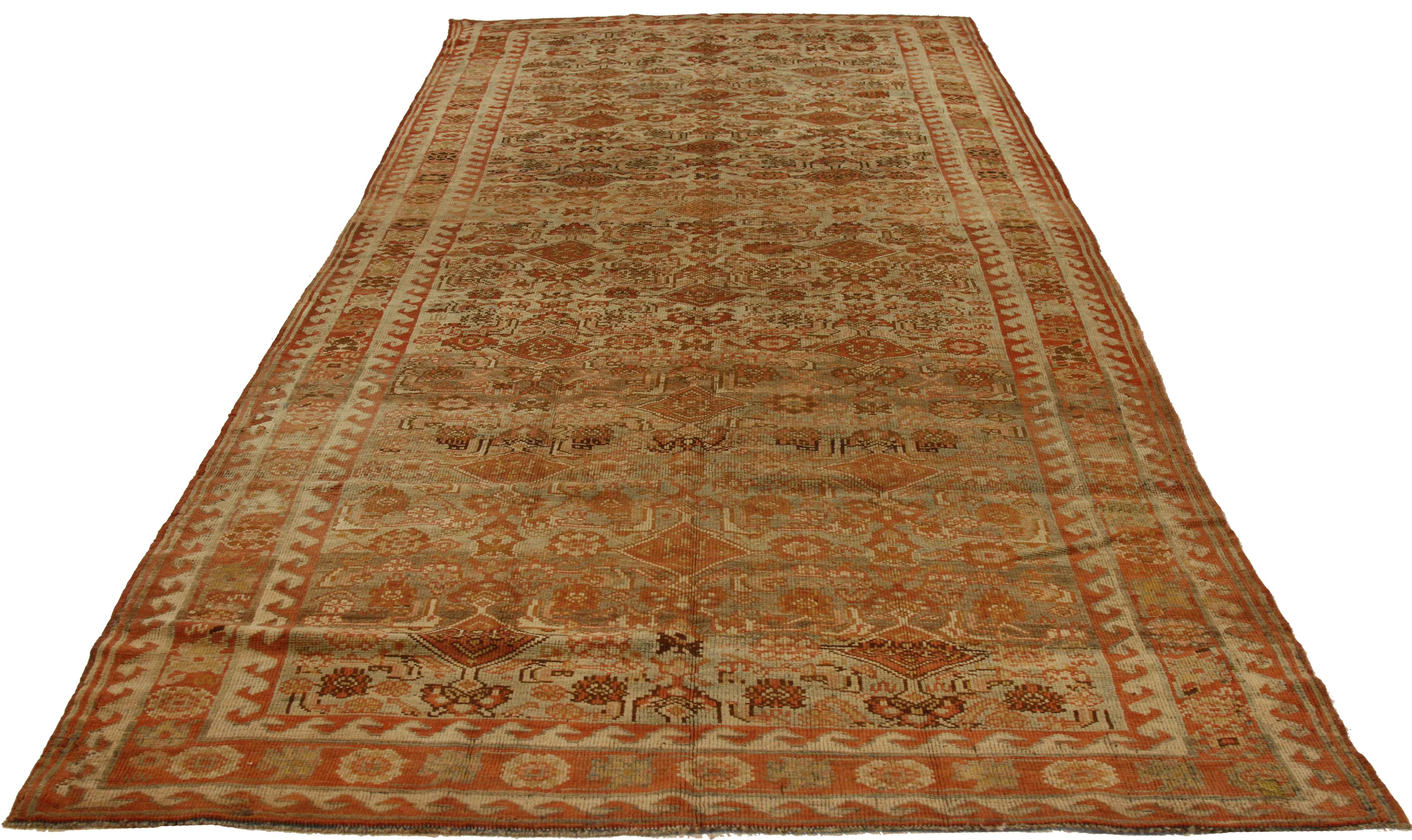 Thumbnail 7 for Antique Persian Bijar Transitional Rug 69128