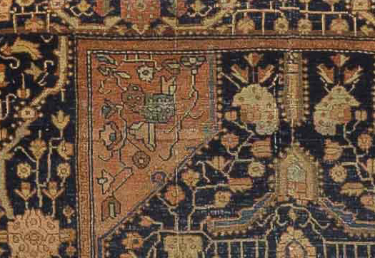 Thumbnail 2 for Antique Persian Farahan Traditional Rug 15714