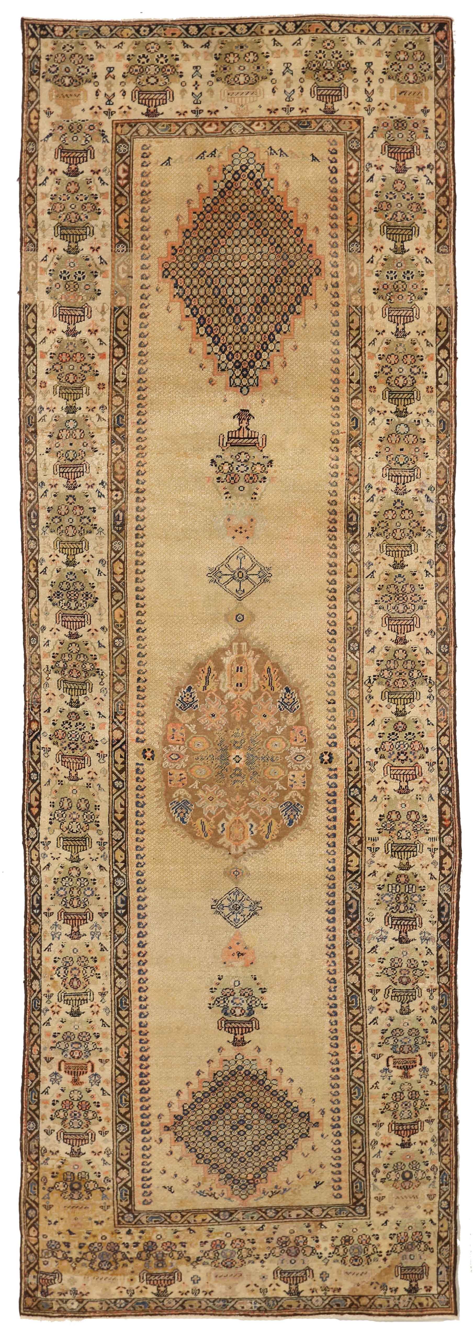 Thumbnail 12 for Antique Persian Sarab Traditional Rug 15746