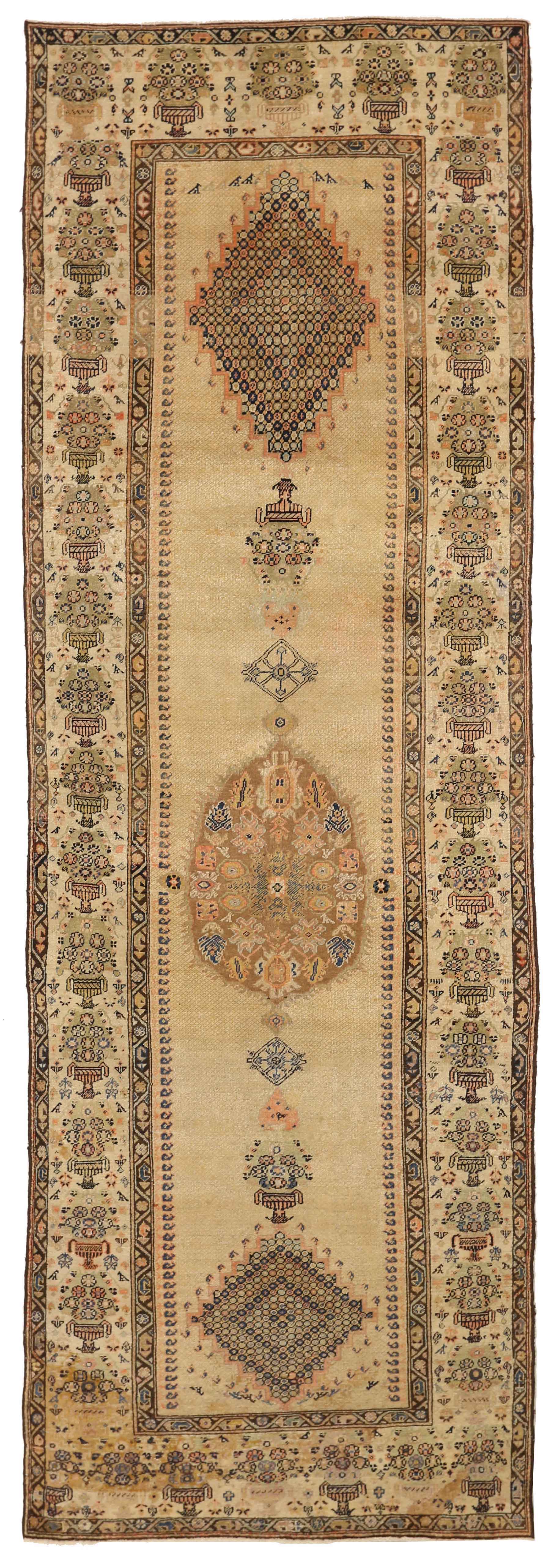 Thumbnail 13 for Antique Persian Sarab Traditional Rug 15746