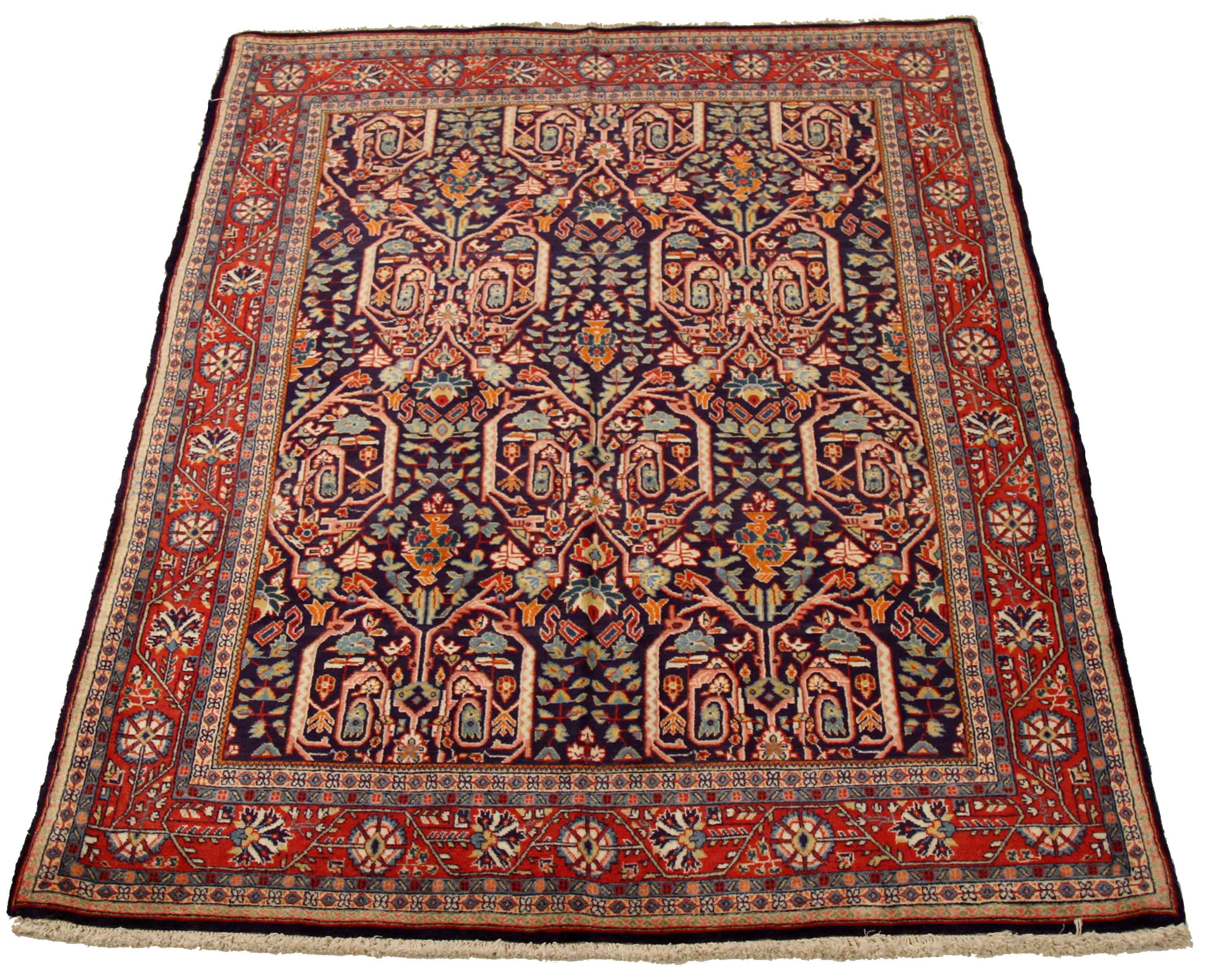 Thumbnail 10 for Persian Sarouk Traditional Rug 15771