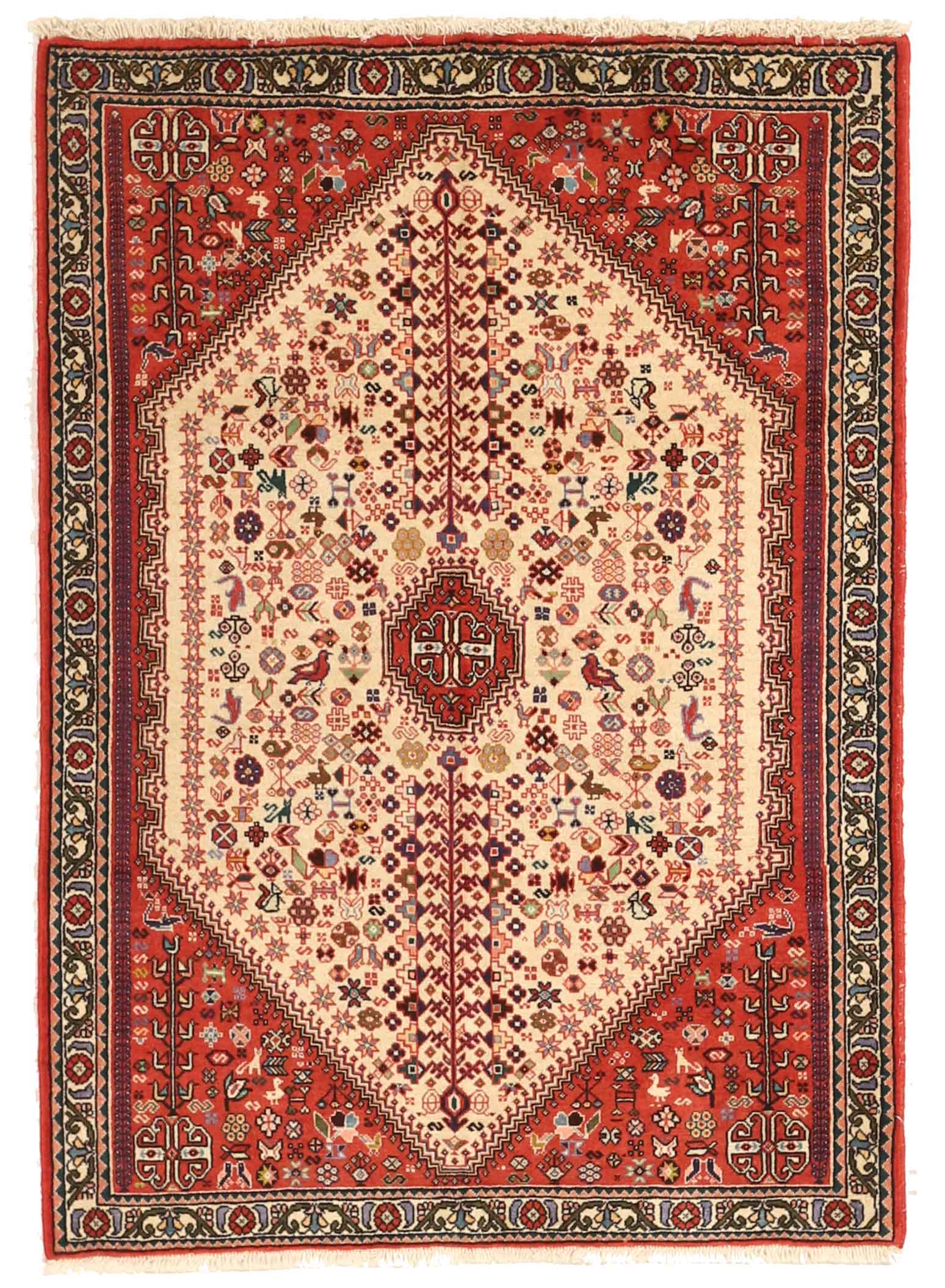 Thumbnail 15 for Persian Abadeh Traditional Rug 15772