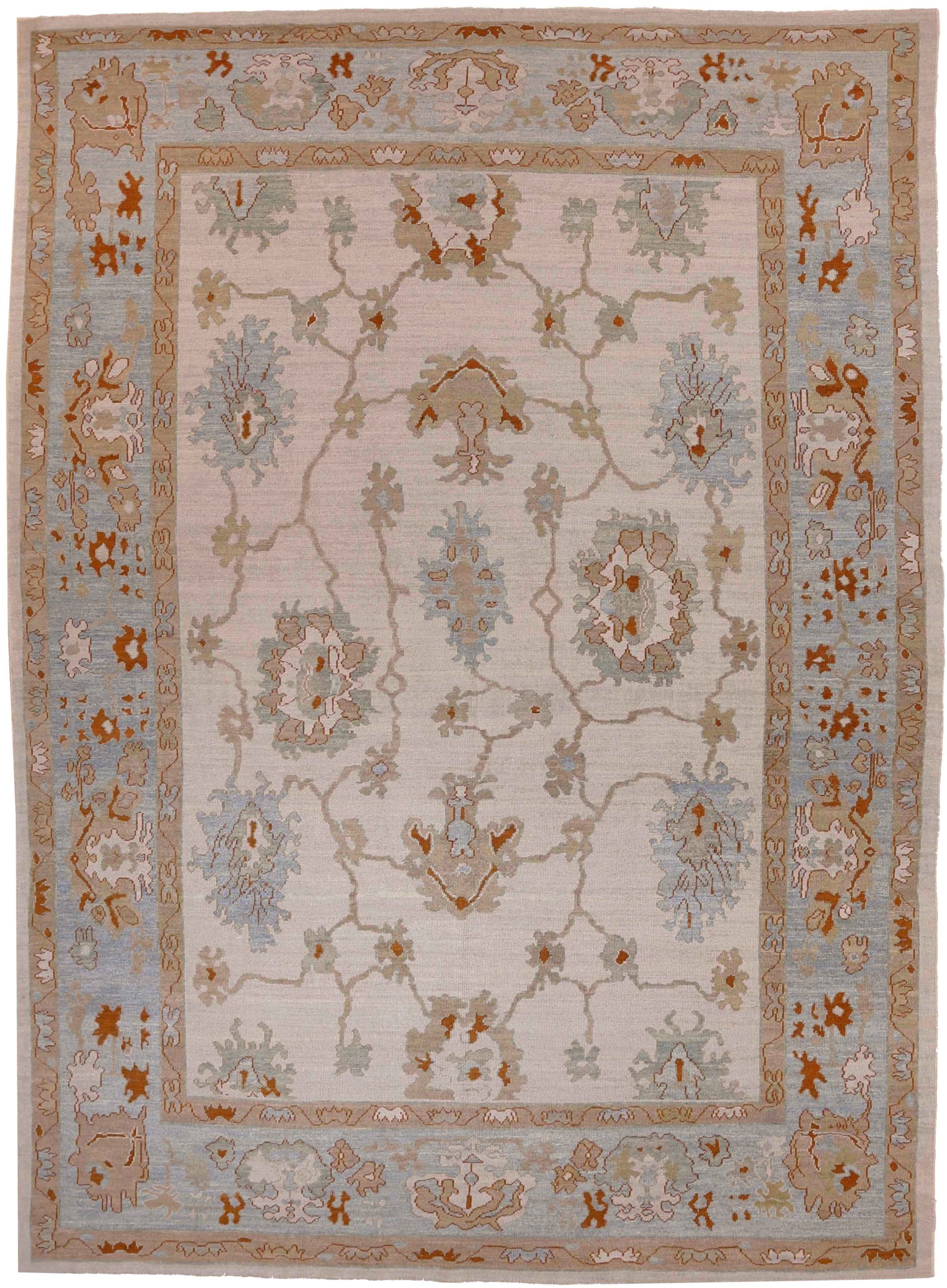 Thumbnail 15 for Persian Oushak Transitional Rug 69169