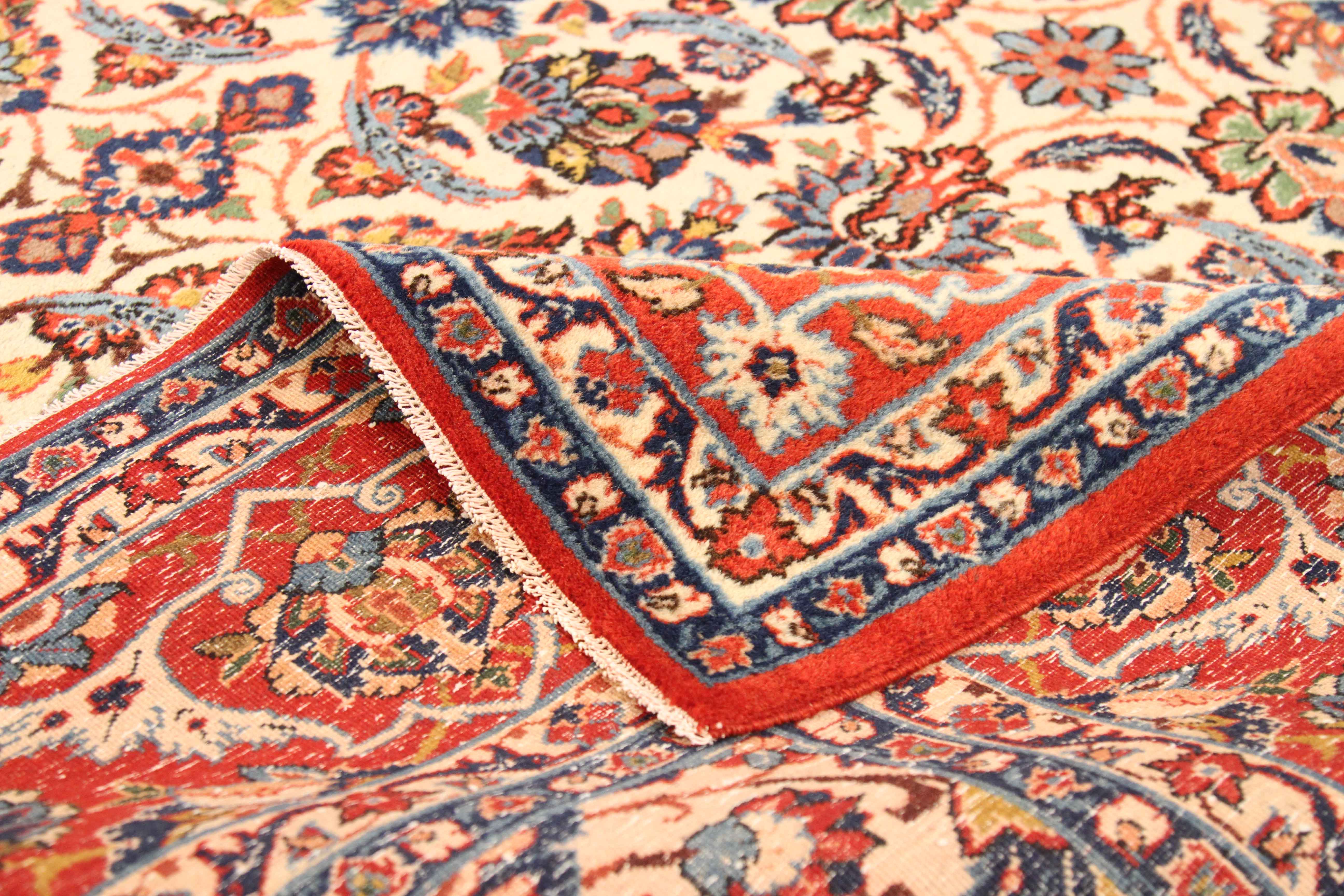 Thumbnail 11 for Antique Persian Isfahan Traditional Rug 15798