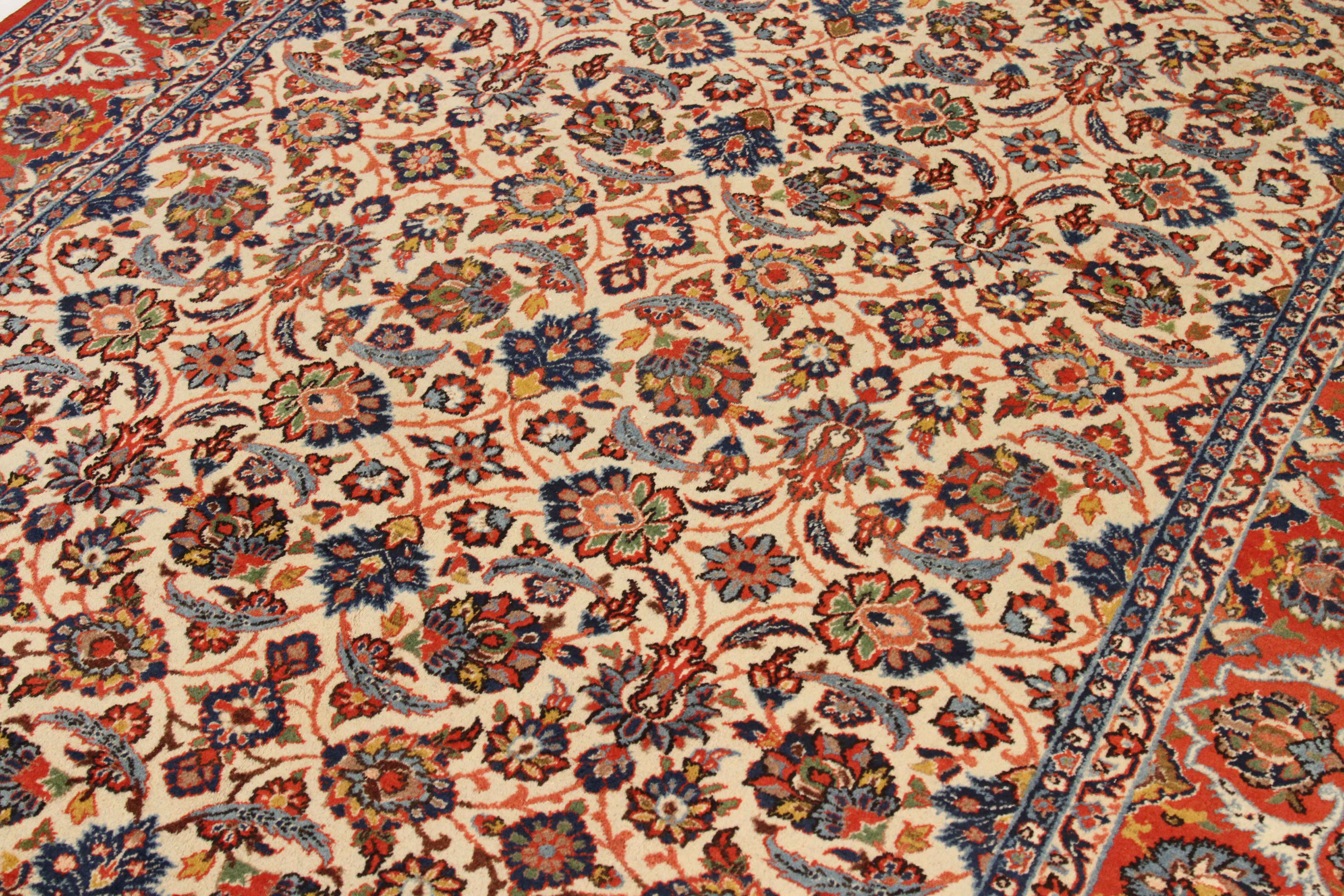 Thumbnail 4 for Antique Persian Isfahan Traditional Rug 15798