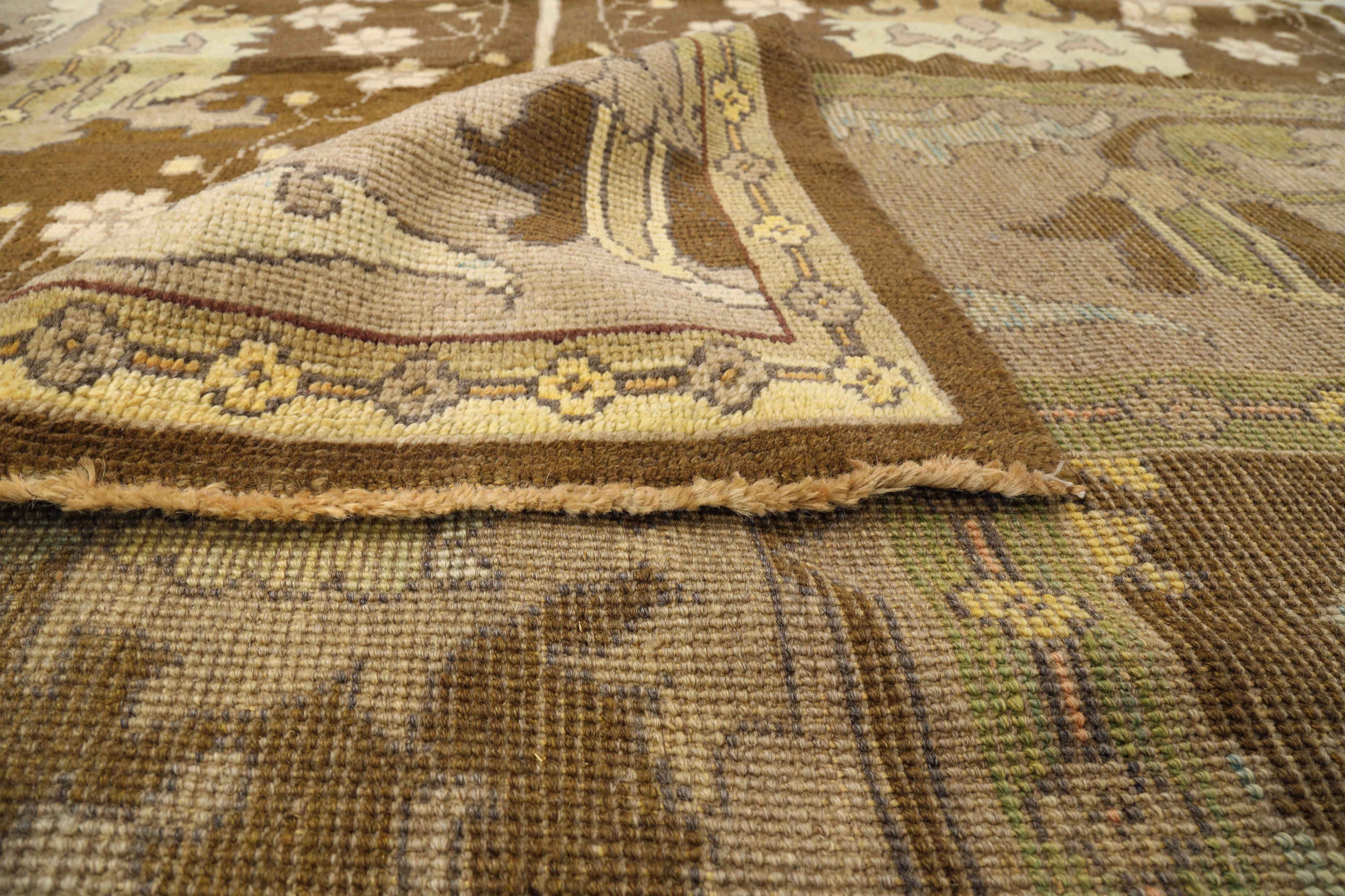 Thumbnail 3 for Antique Persian Donegal Transitional Rug 73951