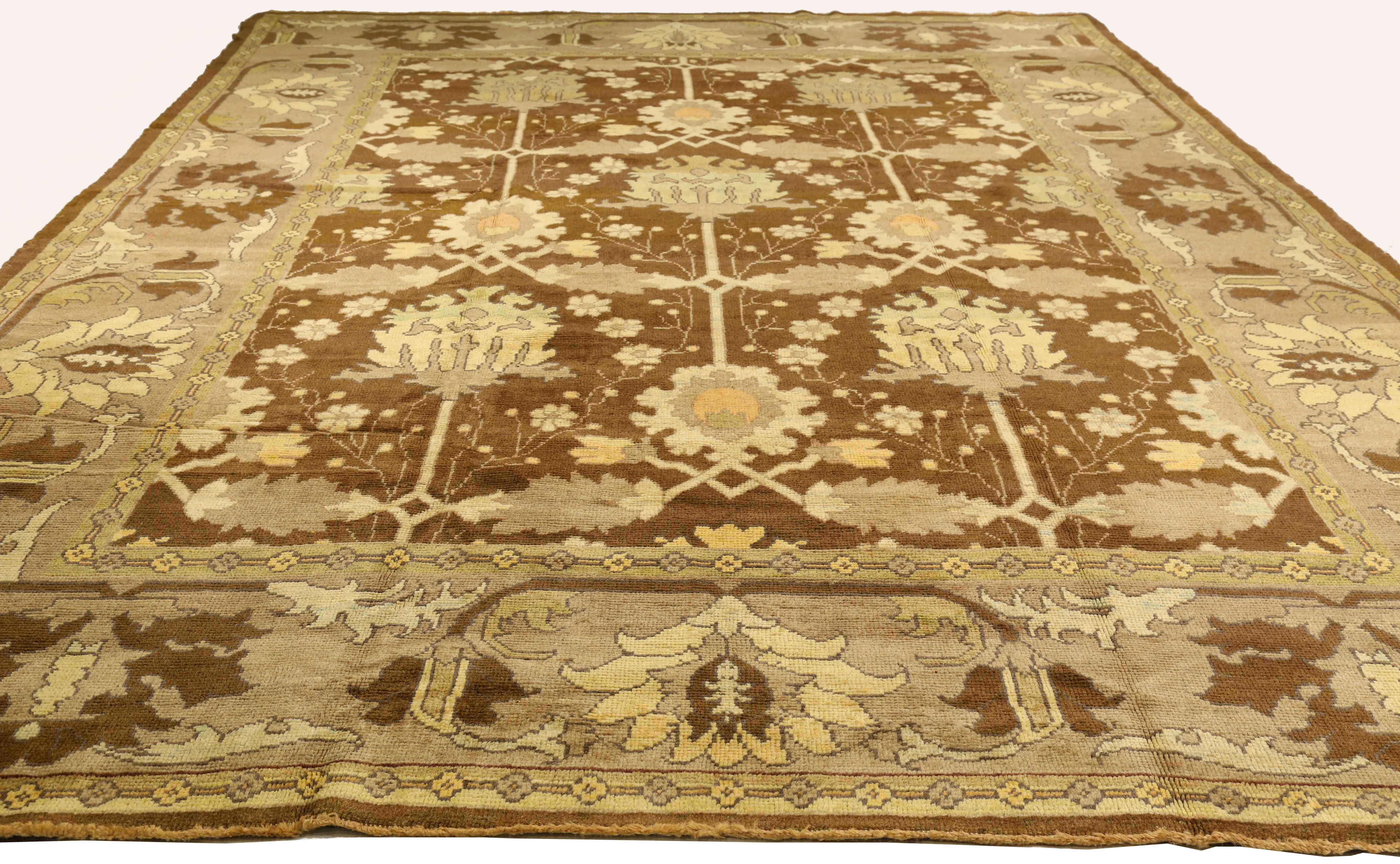 Thumbnail 2 for Antique Persian Donegal Transitional Rug 73951