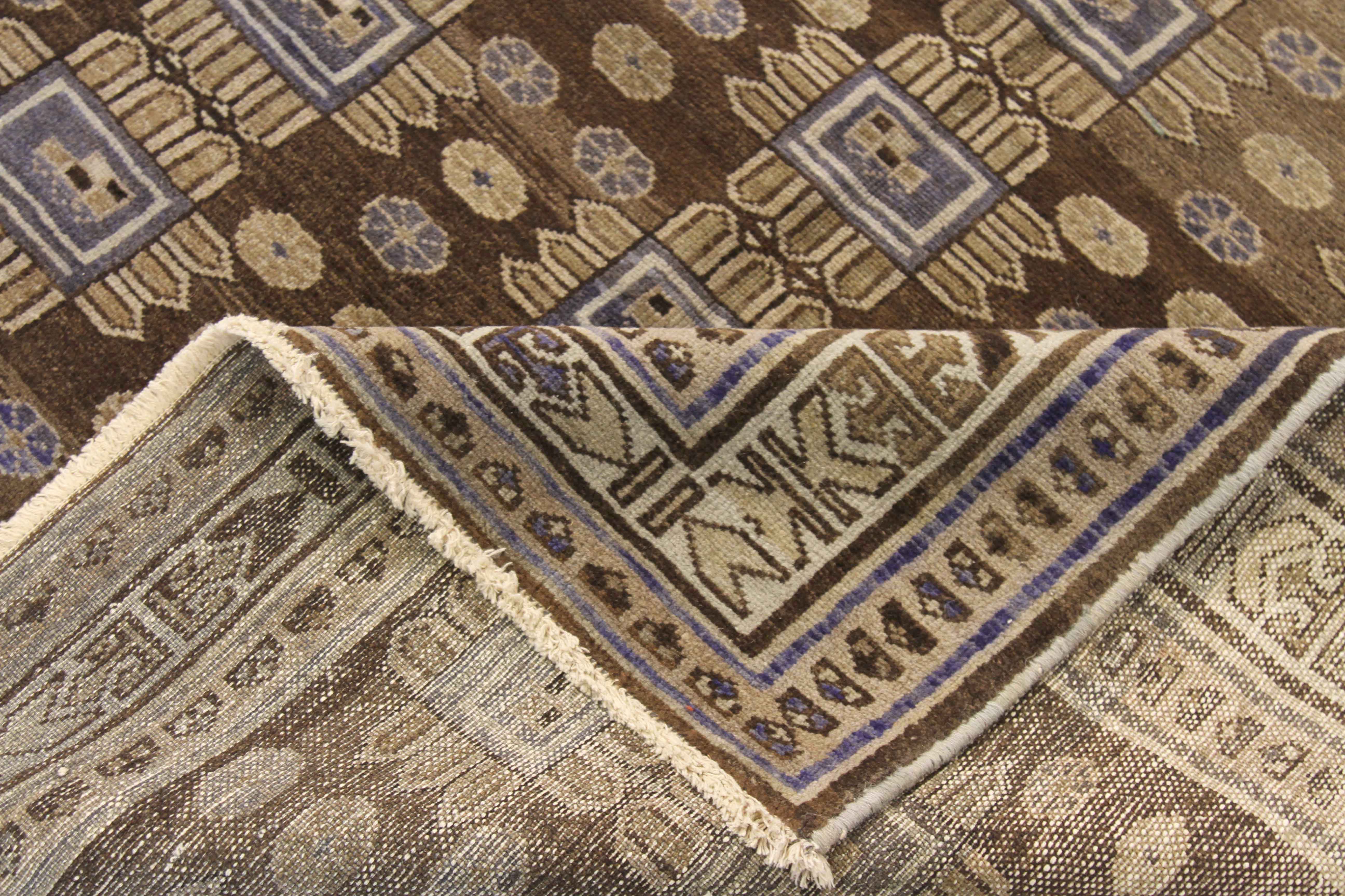 Thumbnail 2 for Antique Persian Varamin Traditional Rug 73939