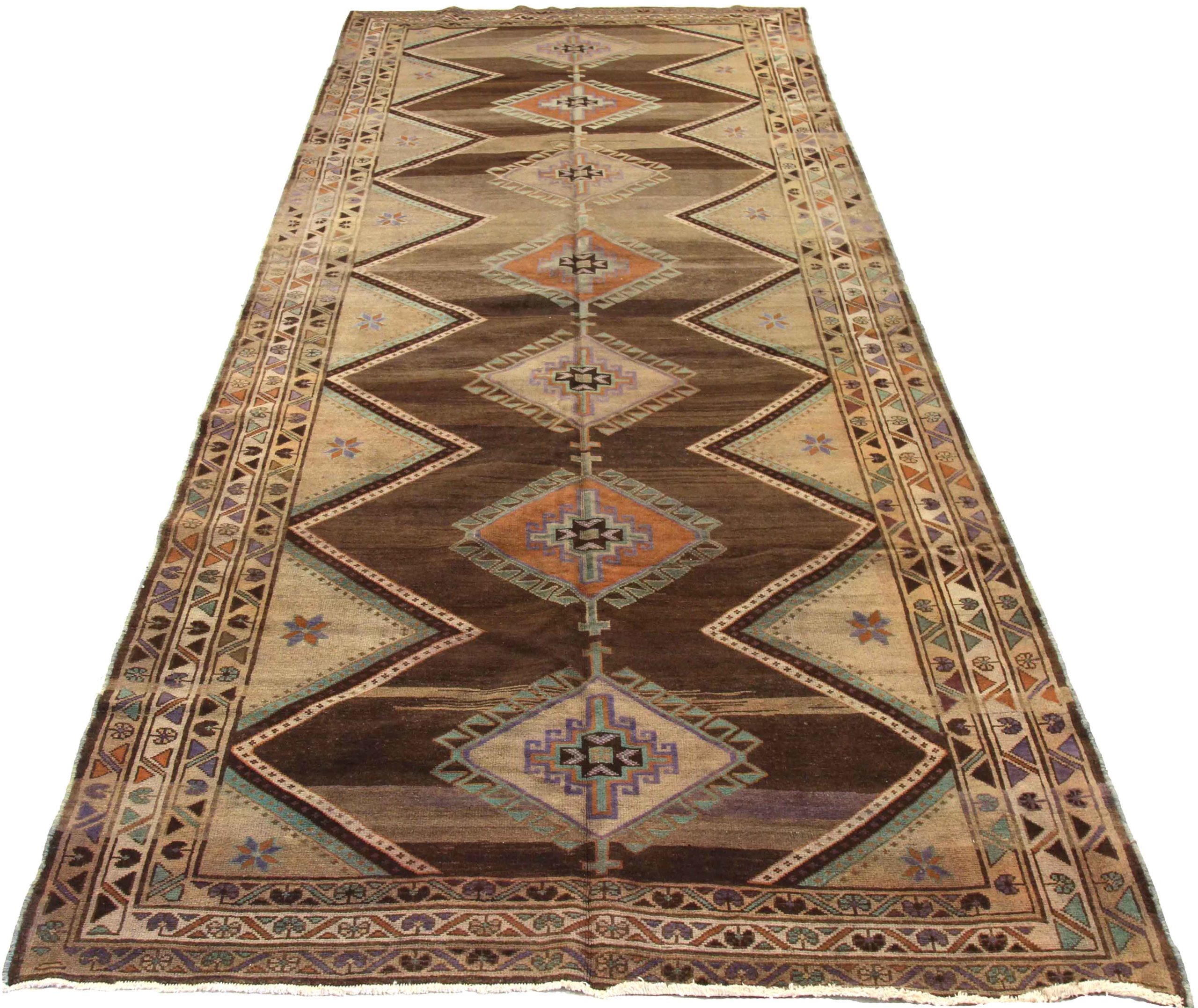 Thumbnail 2 for Antique Persian Varamin Traditional Rug 73944