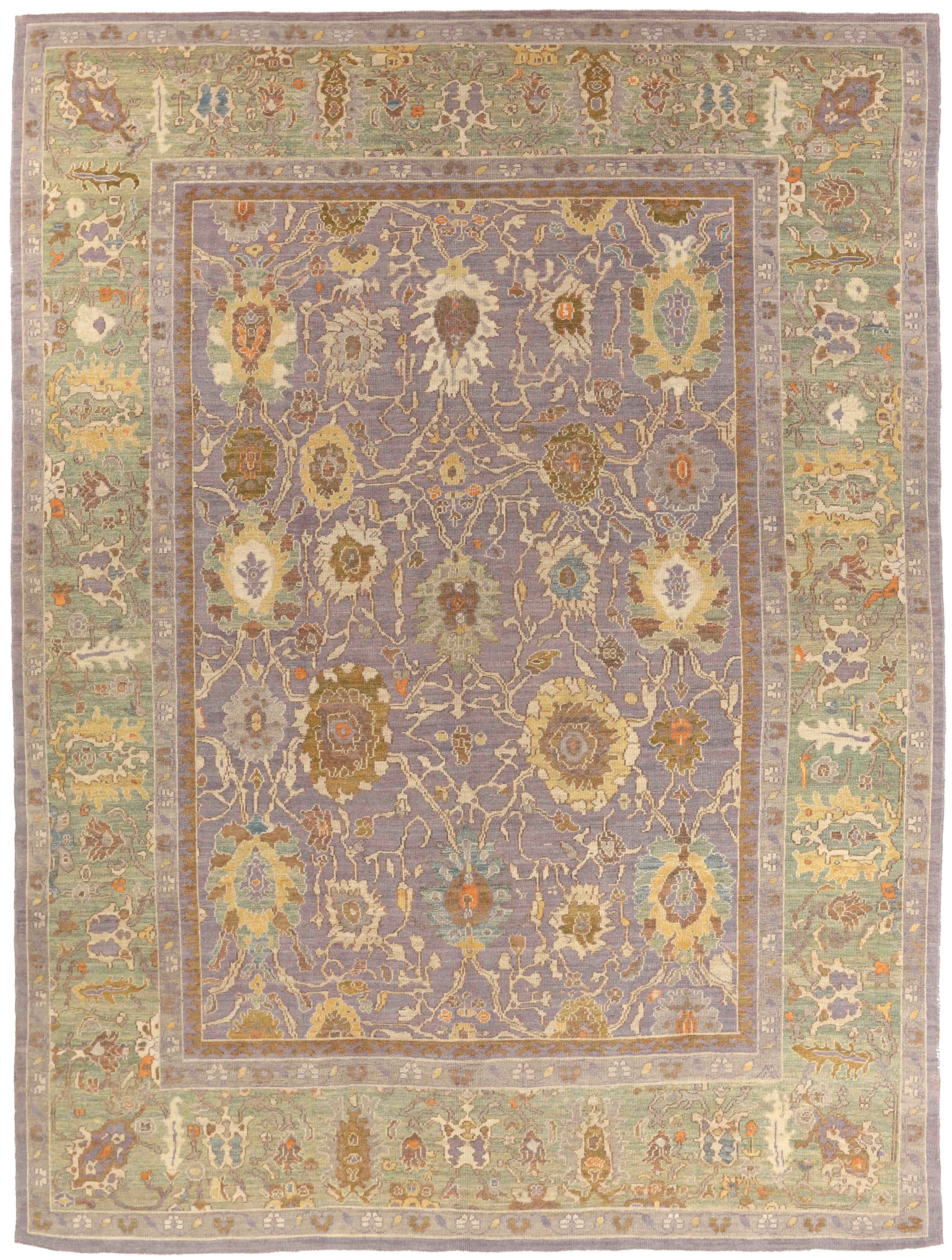 Thumbnail 3 for Persian Oushak Transitional Rug 69140