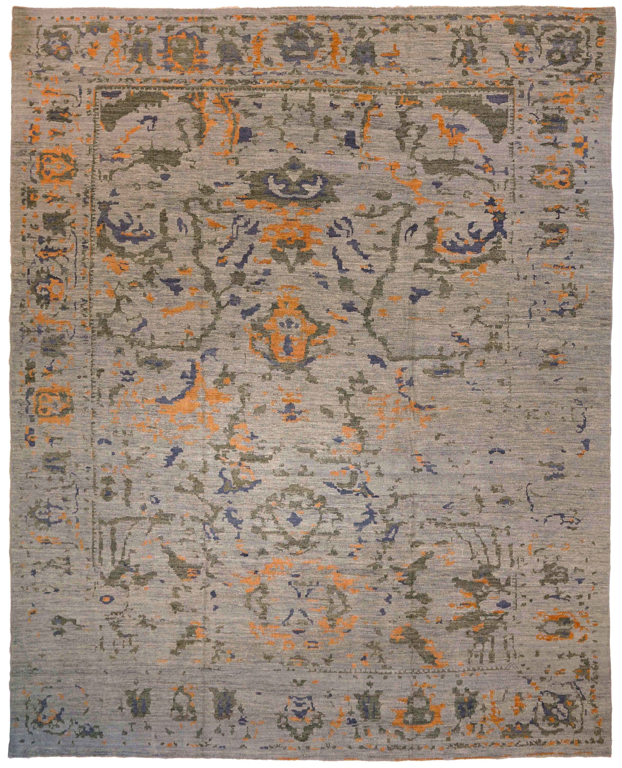 Thumbnail 3 for Persian Oushak Transitional Rug 69192