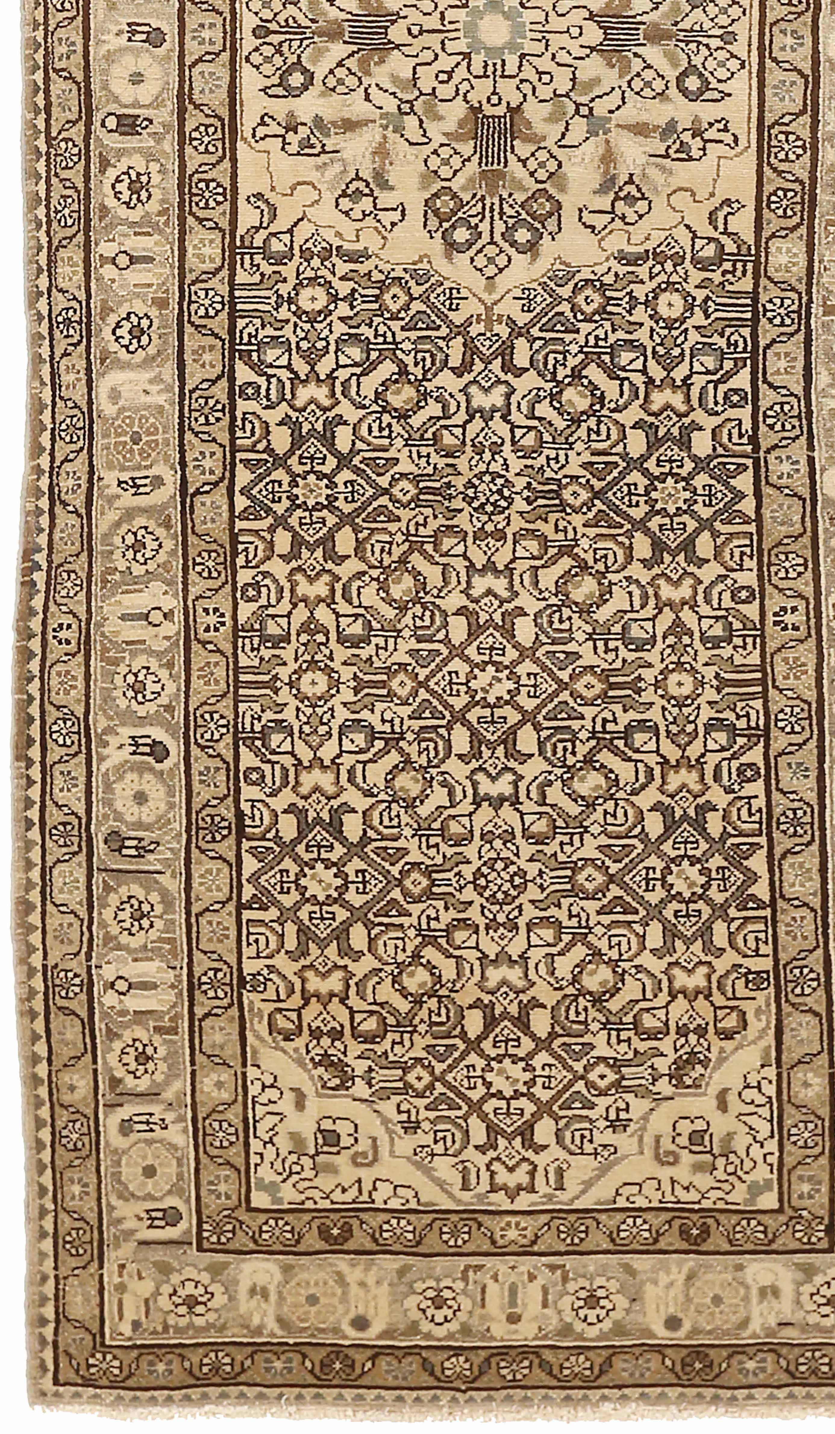 Thumbnail 3 for Antique Persian Malayer Traditional Rug 73993